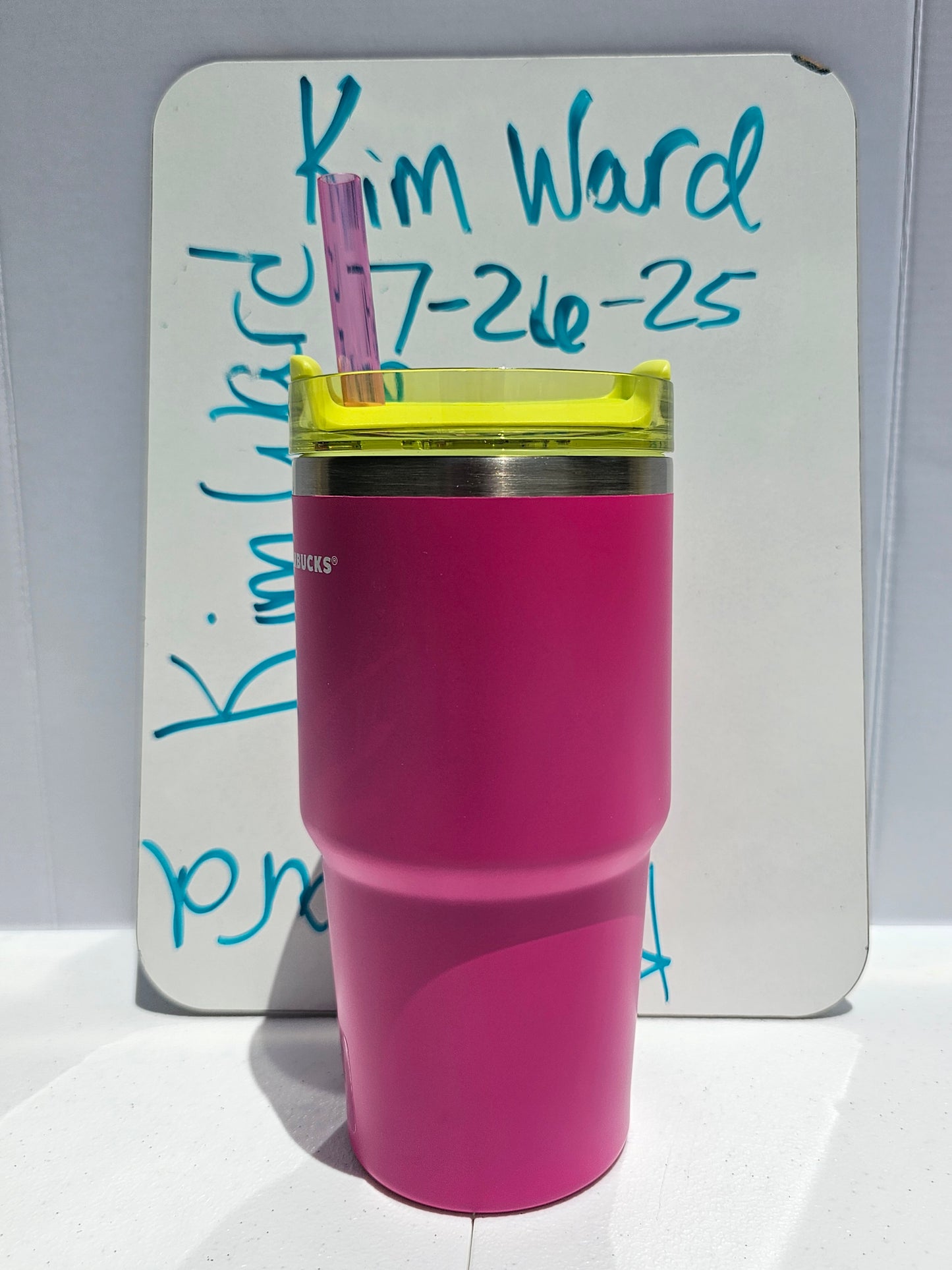 Mexico Stanley Starbucks 20oz Quencher | Pink