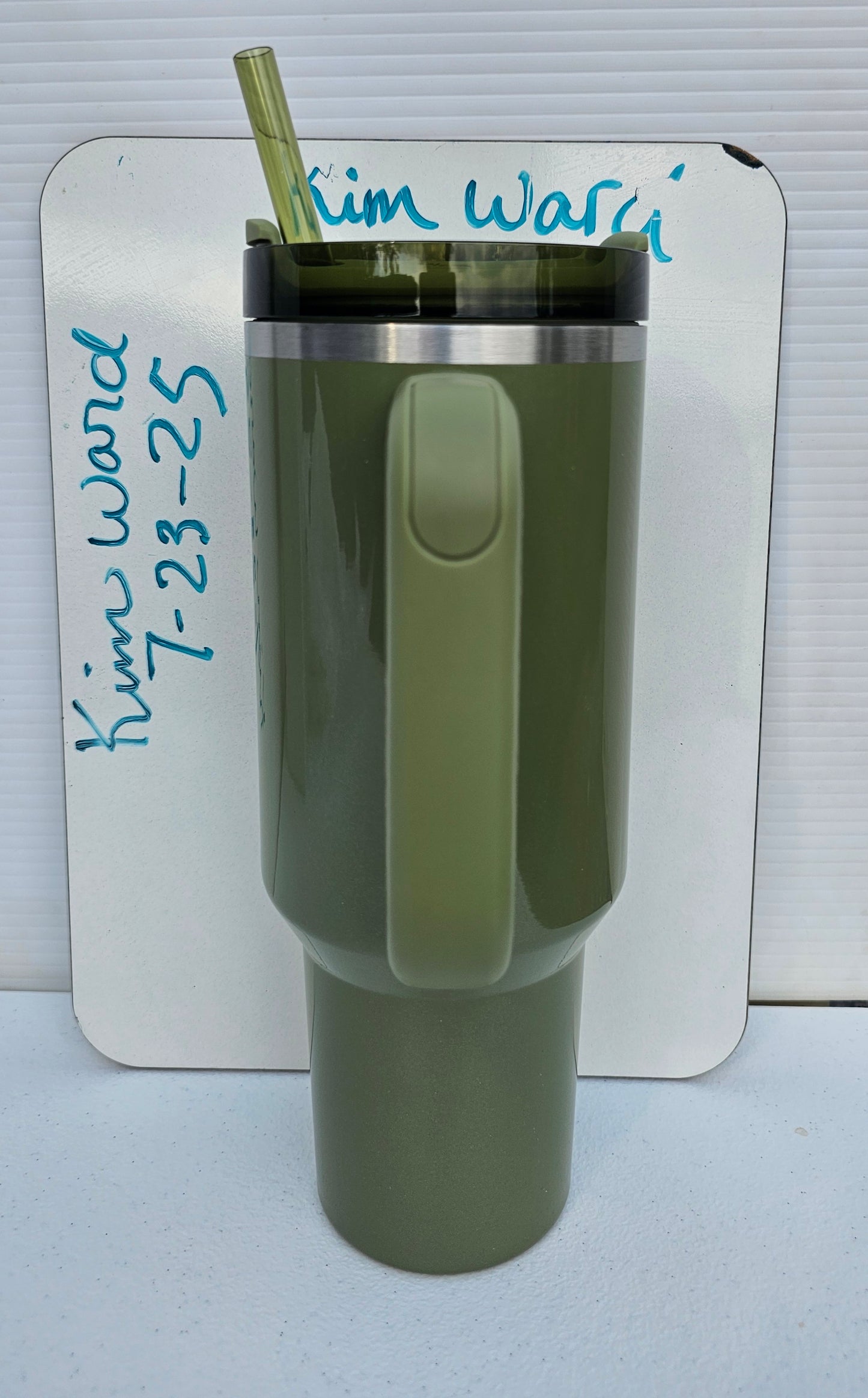 Starbucks Stanley 40oz Tumbler | Olive Green Pearl