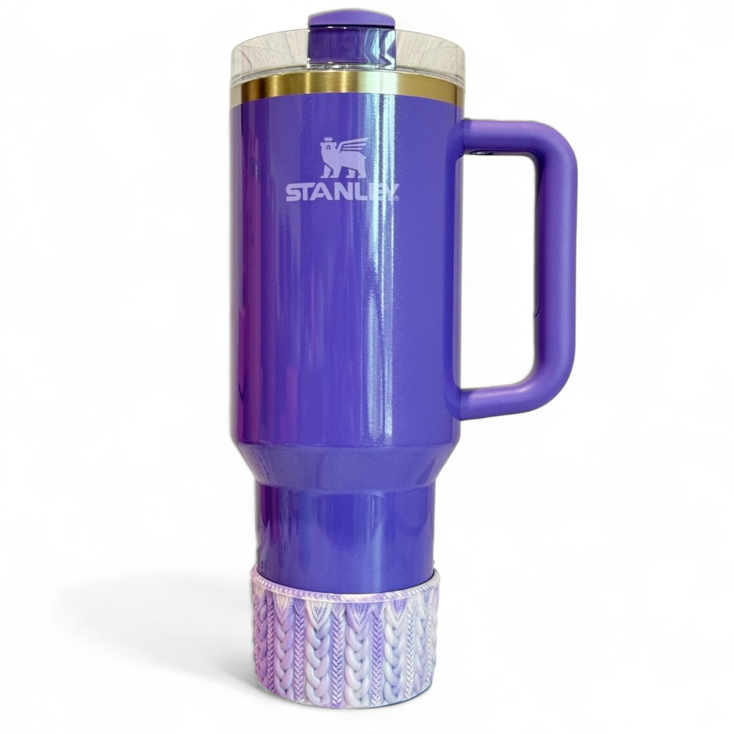Dahlia Shimmer Remix MACRAME Tumbler Boot -fits 20-40oz