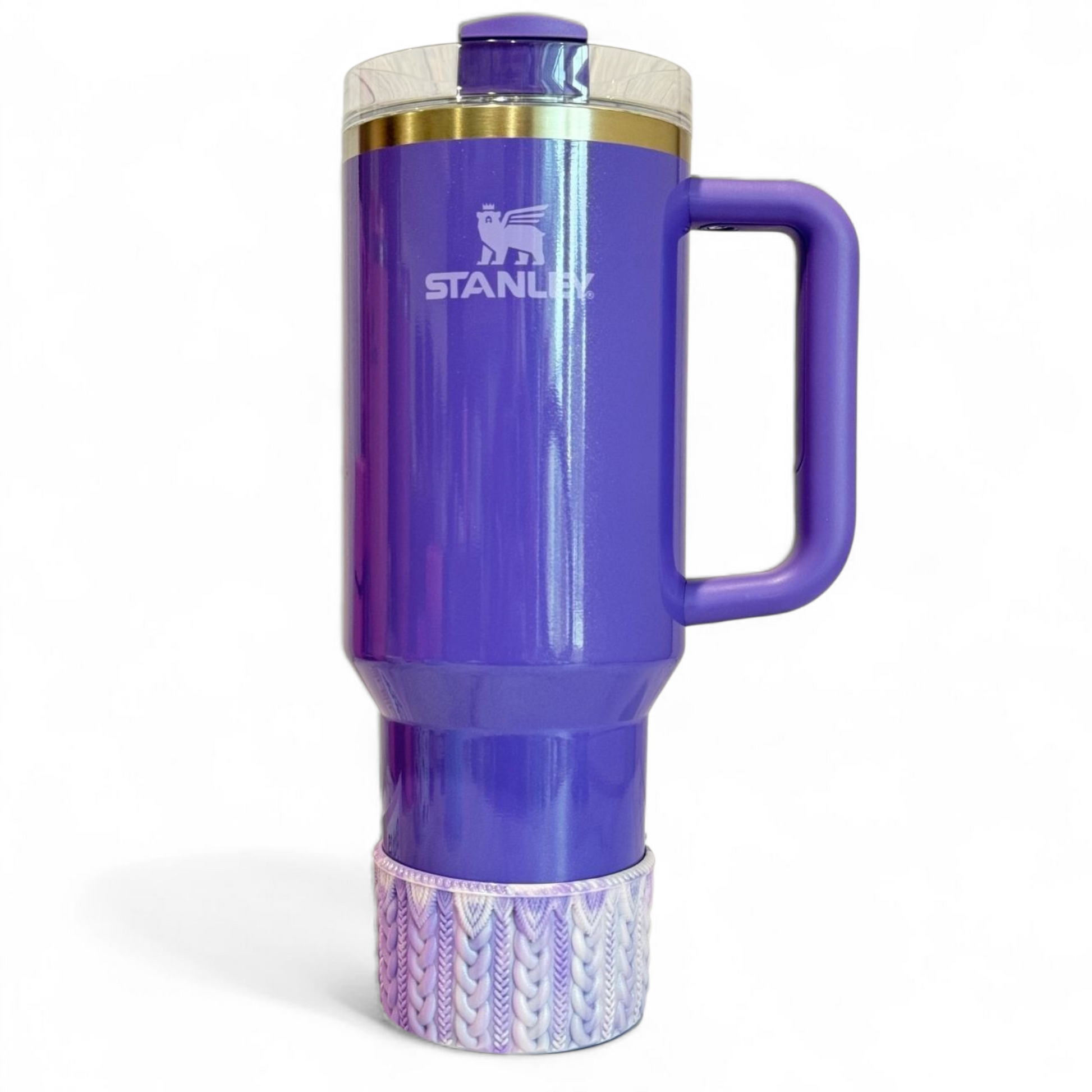 Dahlia Shimmer Remix MACRAME Tumbler Boot -fits 20-40oz
