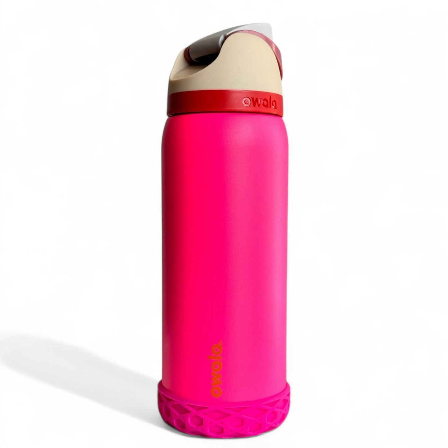 Hot Pink 3.25” Shorty Tumbler Boot on Owala 