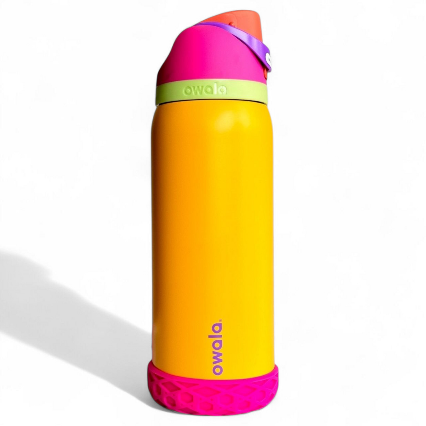 Hot Pink 3.25” Shorty Tumbler Boot on Owala 