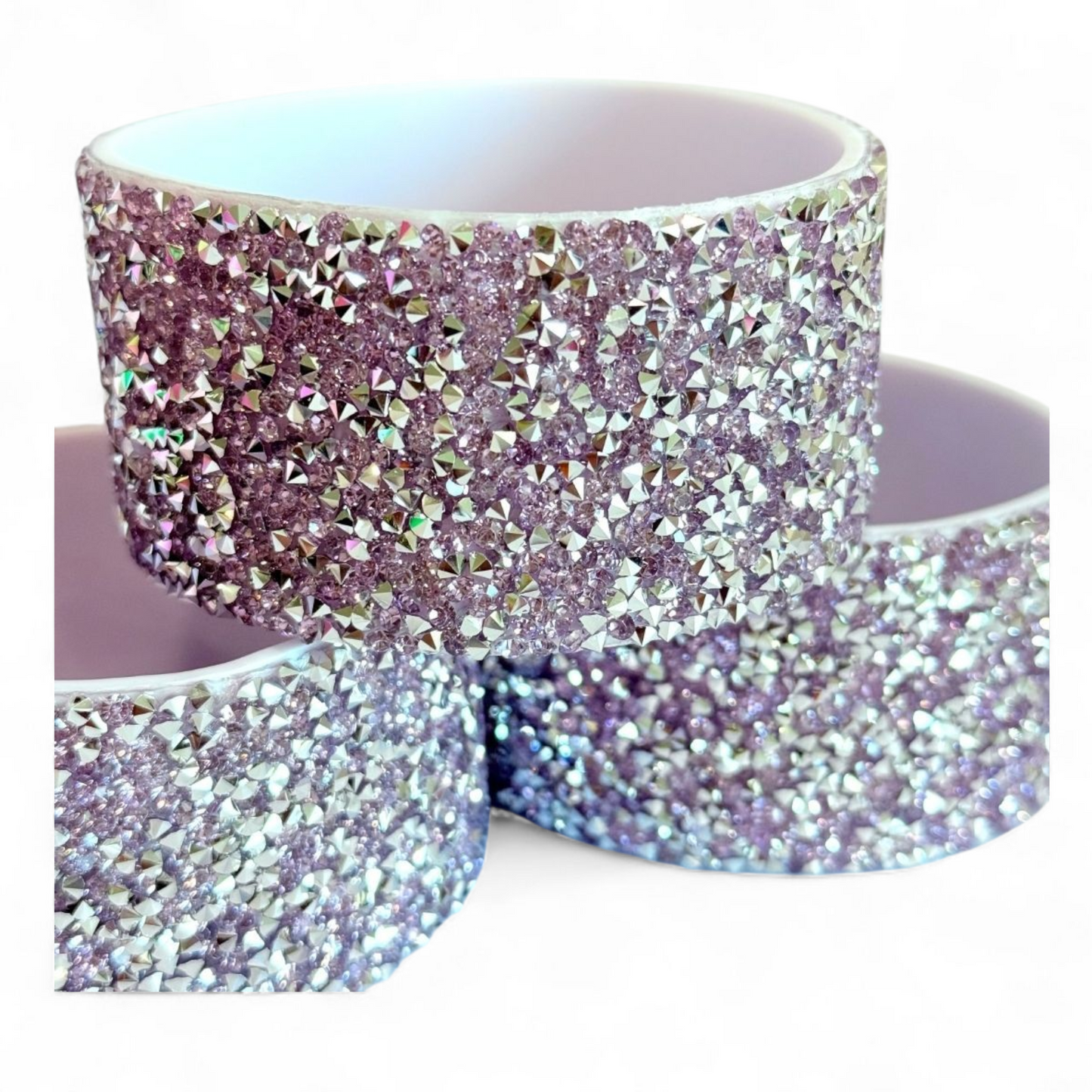 Periwinkle Druzy BLING Tumbler Boot -fits 40oz New!