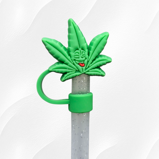 420 10mm 3D Silicone Straw Toppers