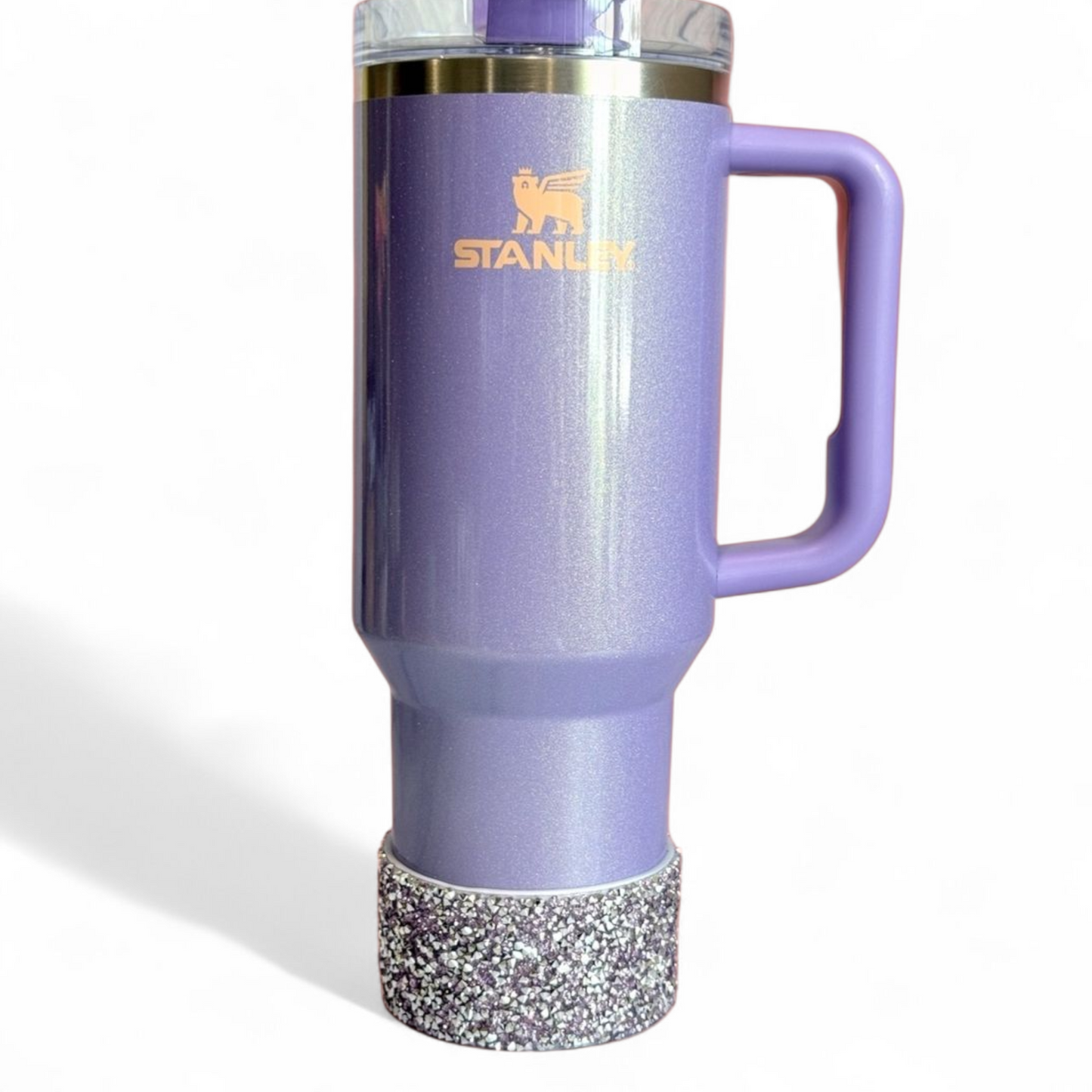 Periwinkle Druzy BLING Tumbler Boot -fits 40oz New!