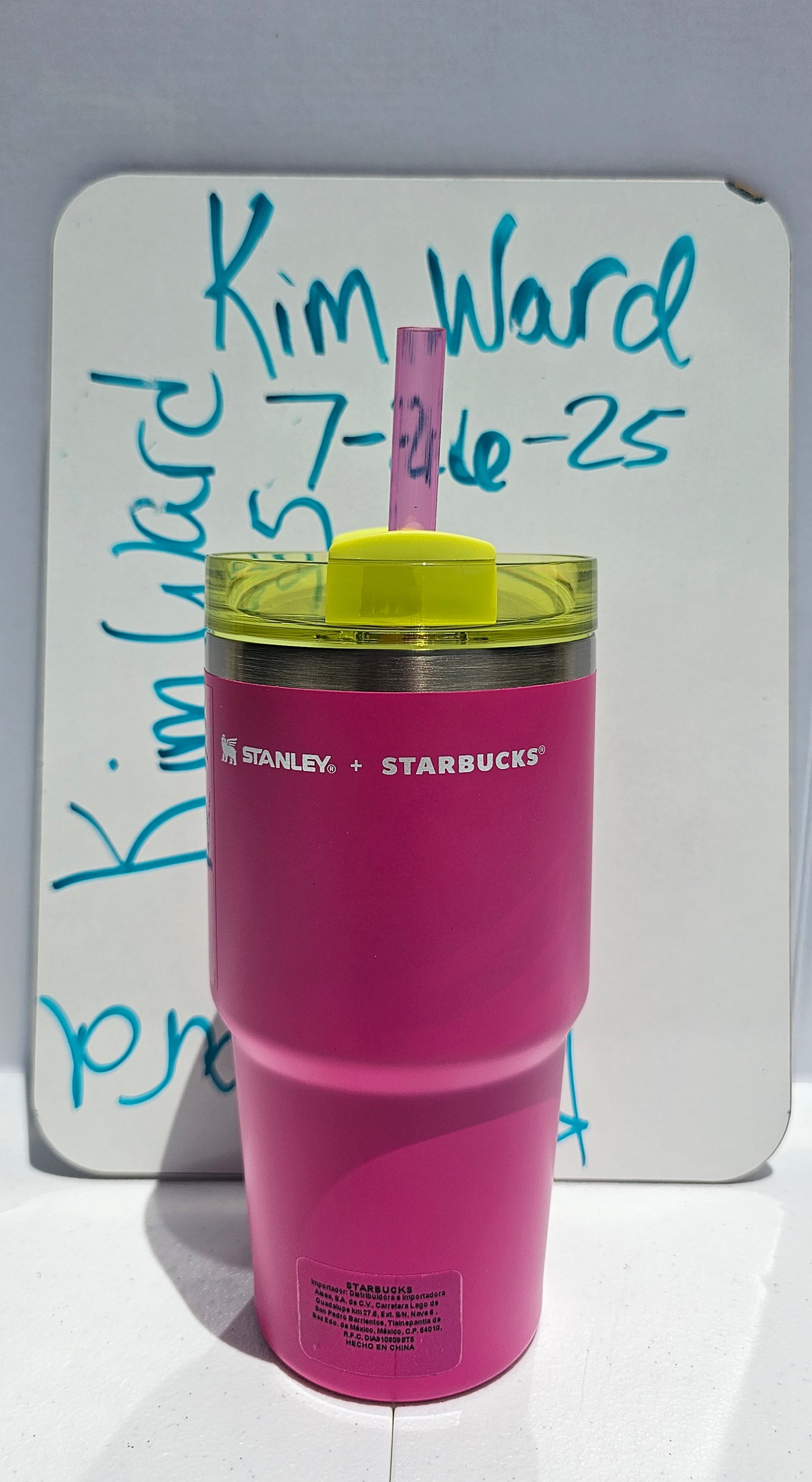Mexico Stanley Starbucks 20oz Quencher | Pink