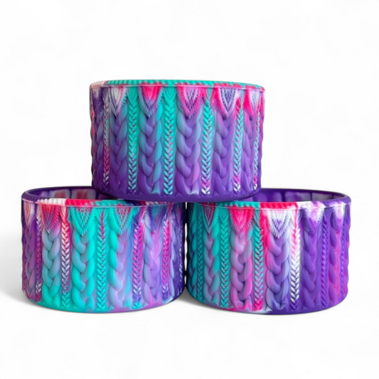 TROPICAL PASSION MACRAME Tumbler Boot -fits 20-40oz