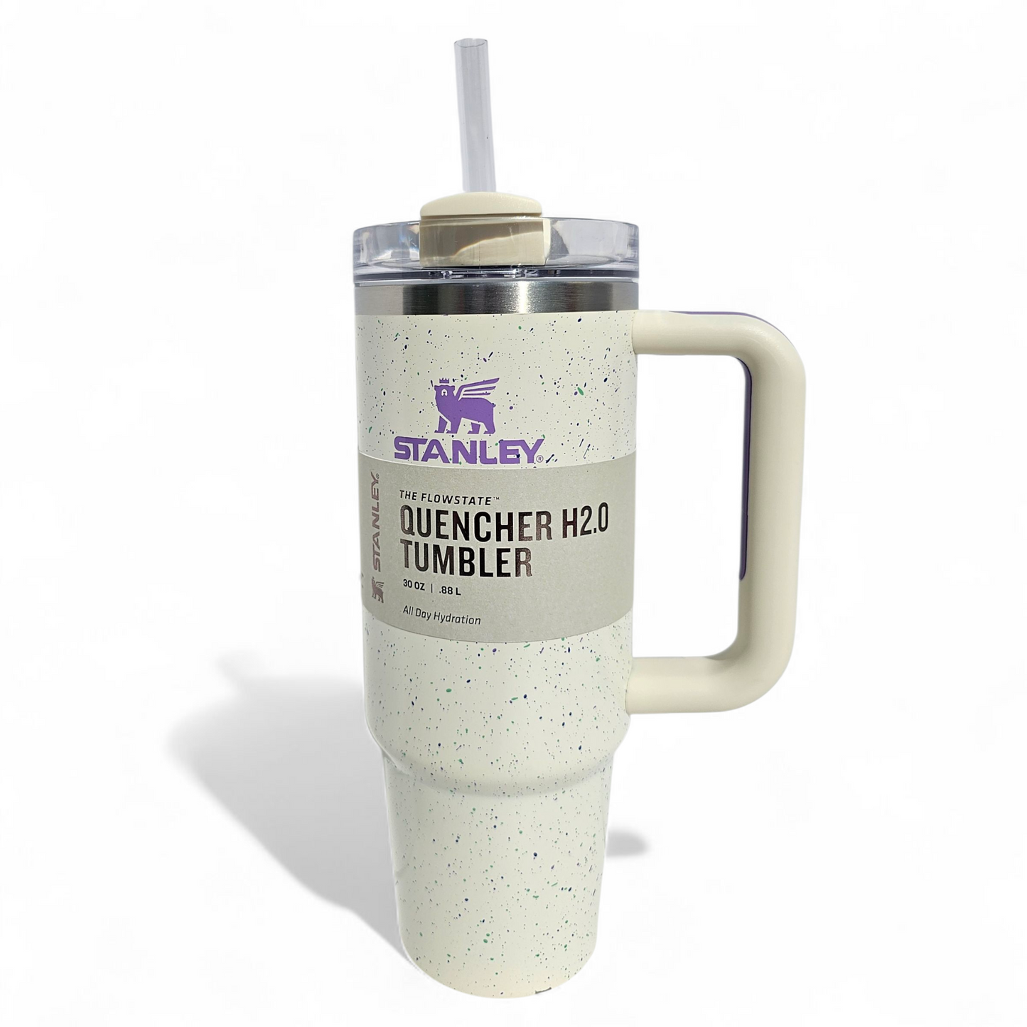 Stanley 30oz Quencher Tumbler - Cream Speckle