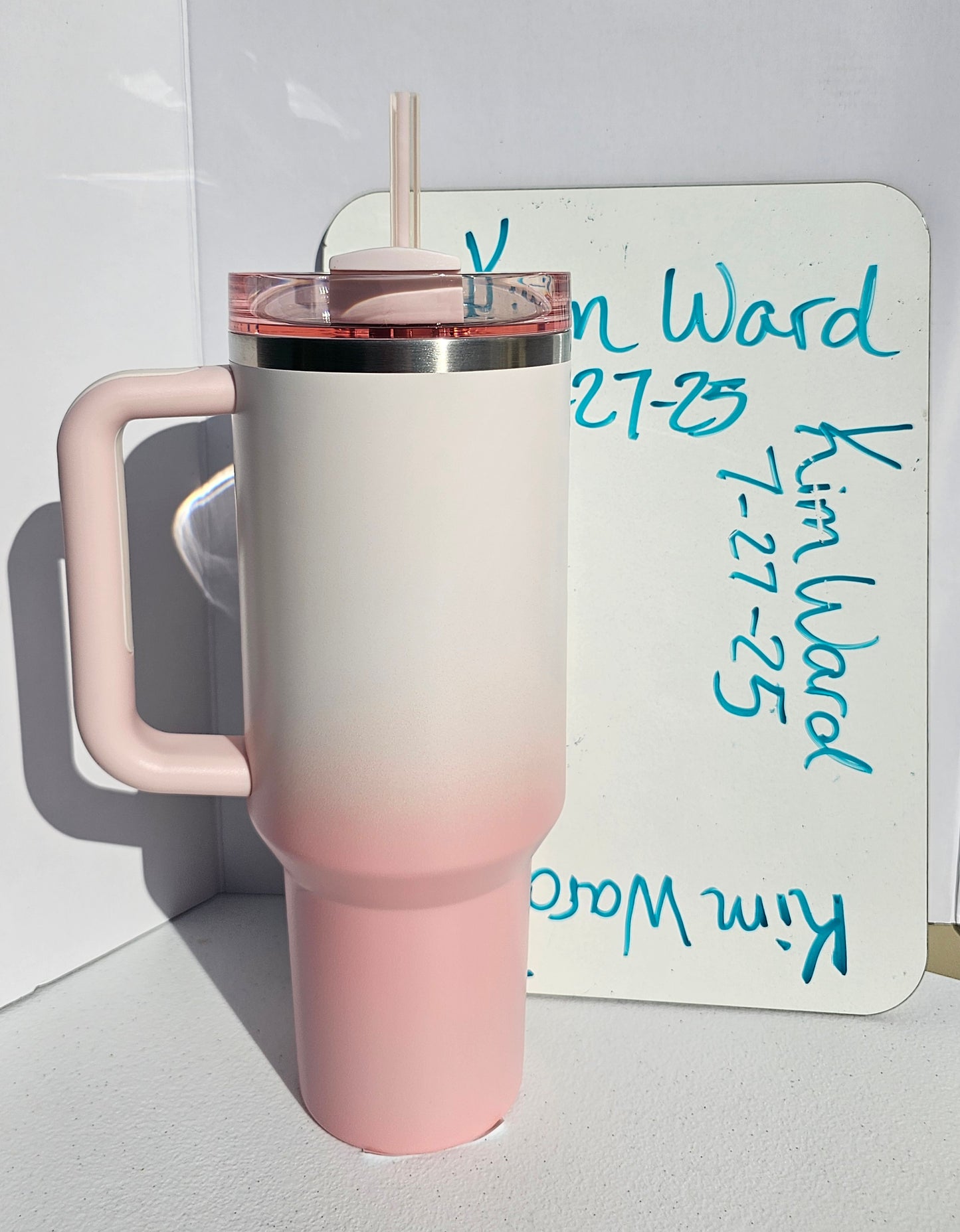 Starbucks Korea Stanley 2024 SS Quencher Tumbler 40oz | Pink