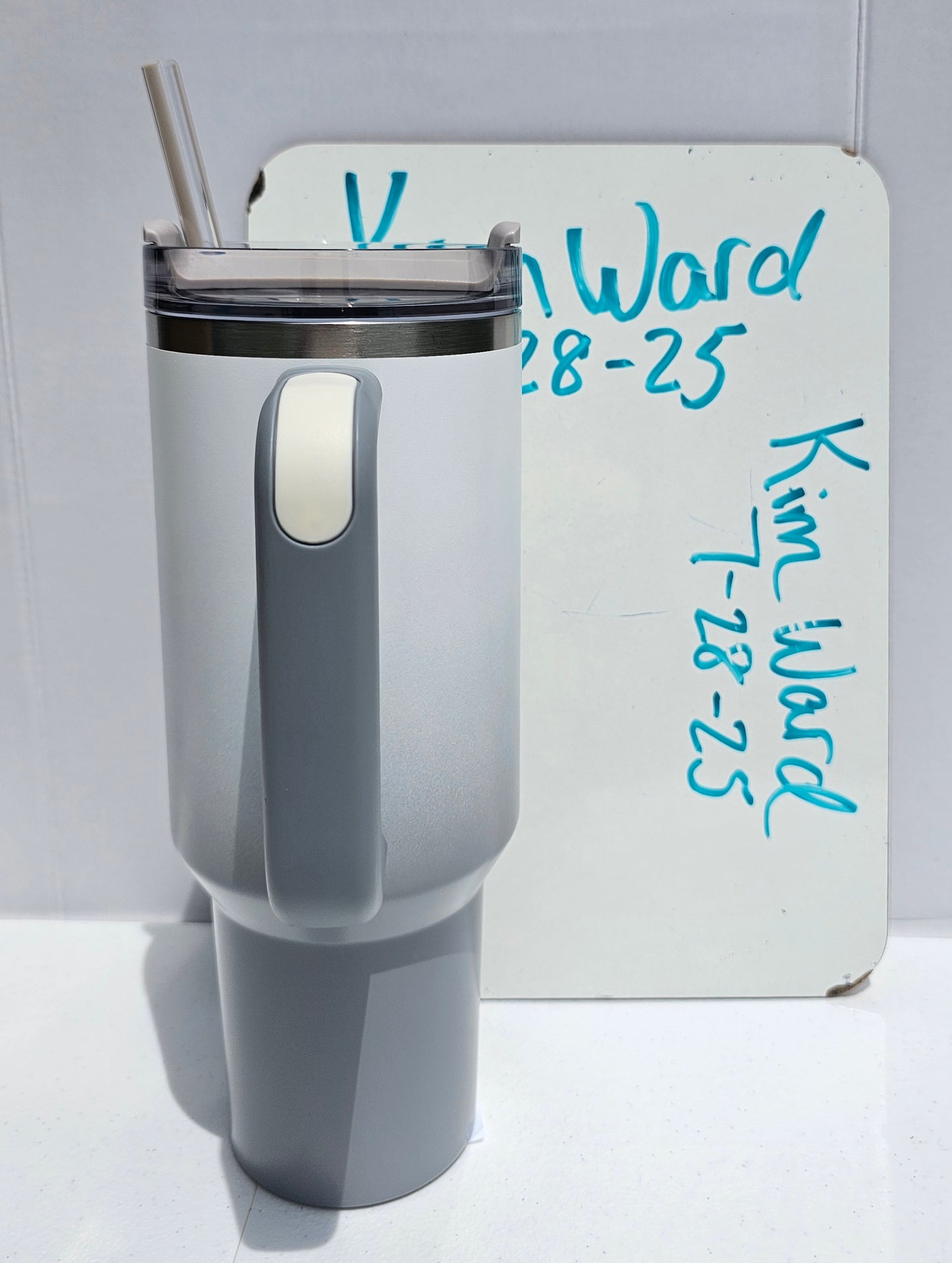 Starbucks Korea Stanley 2024 SS Quencher Tumbler 40oz | Grey