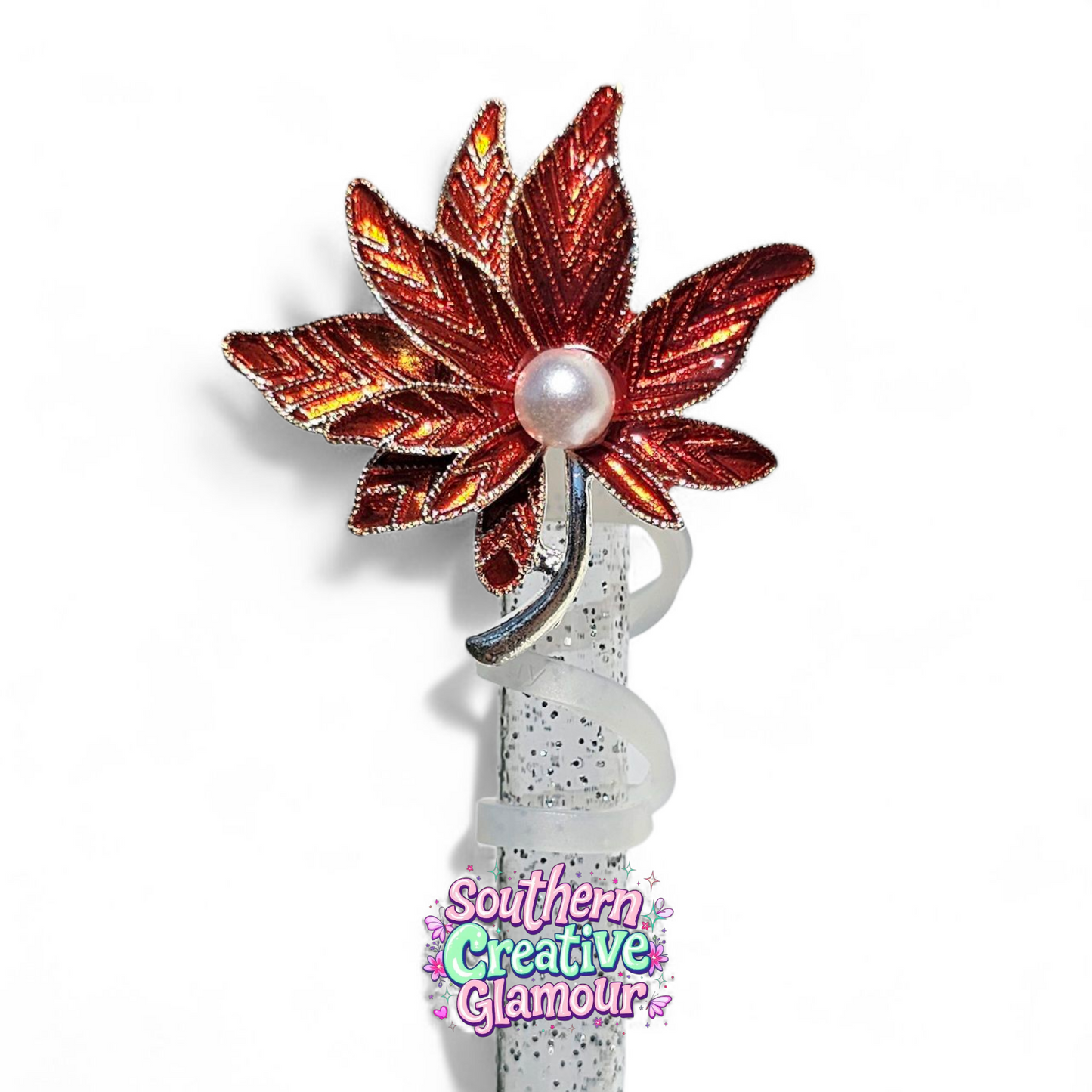 Bronze Fancy 420 Mary Jane 10mm Straw Toppers by Southern Creative Glamour 