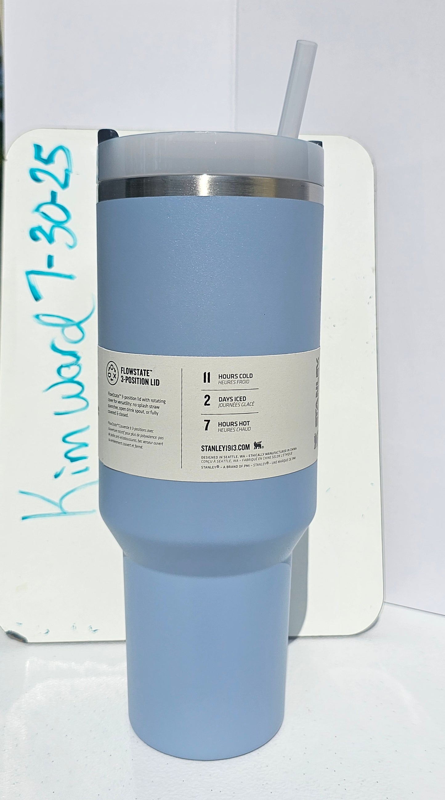 Stanley 40oz Quencher Tumbler - Chambray Blue
