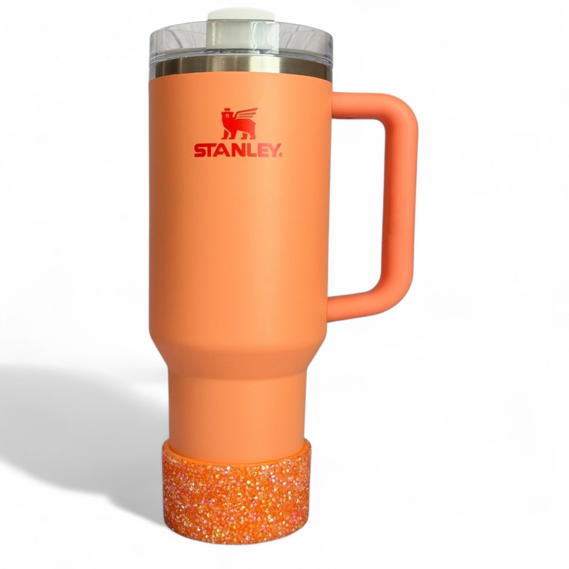 Orange Goldenrod Druzy BLING Tumbler Boot -fits 40oz New!