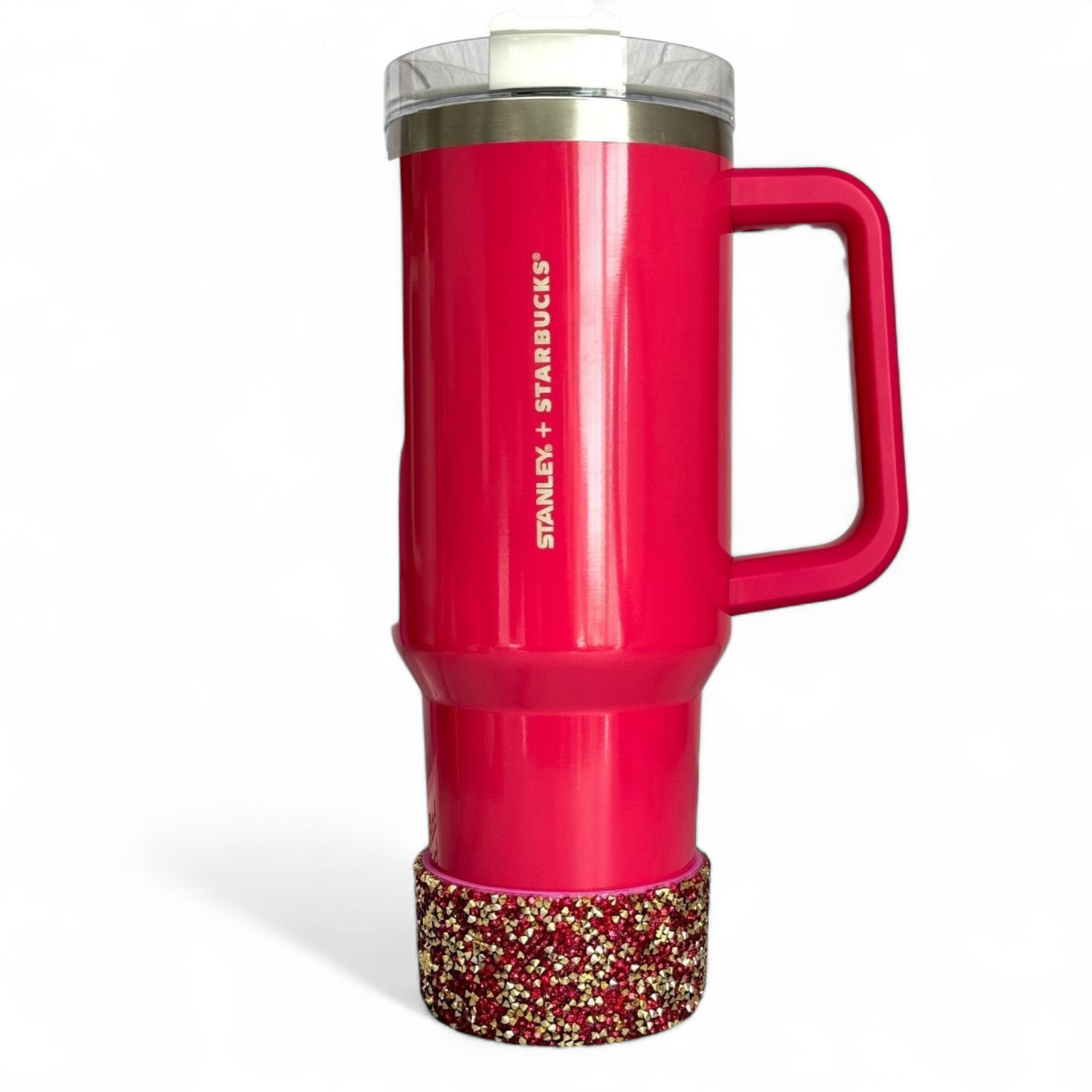 Berry Gold Druzy BLING Tumbler Boot -fits 40oz New!