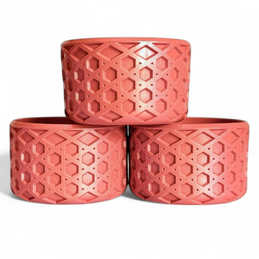 Terracotta WAFFLE Tumbler Boot -fits 20-40oz by Southern Creative Glamour 