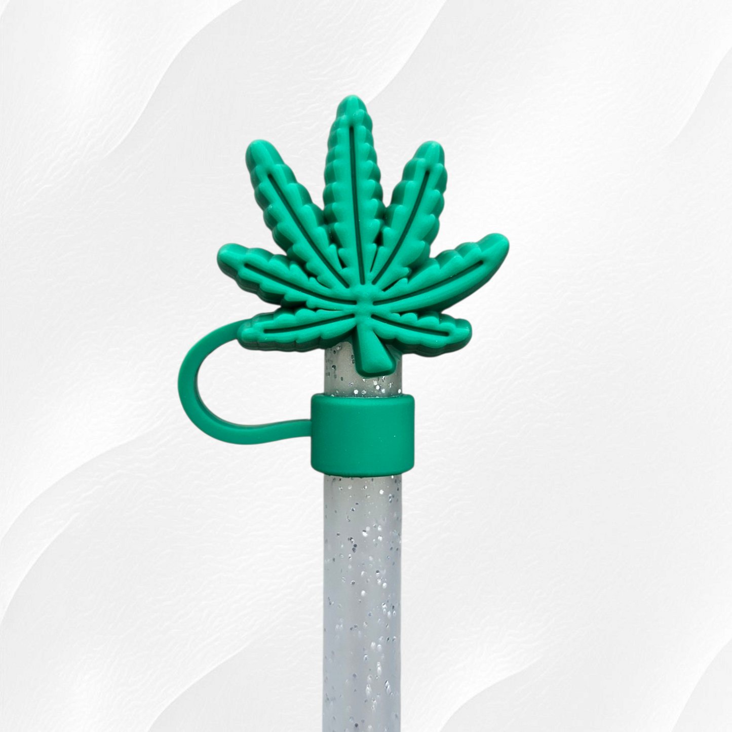 420 10mm 3D Silicone Straw Toppers