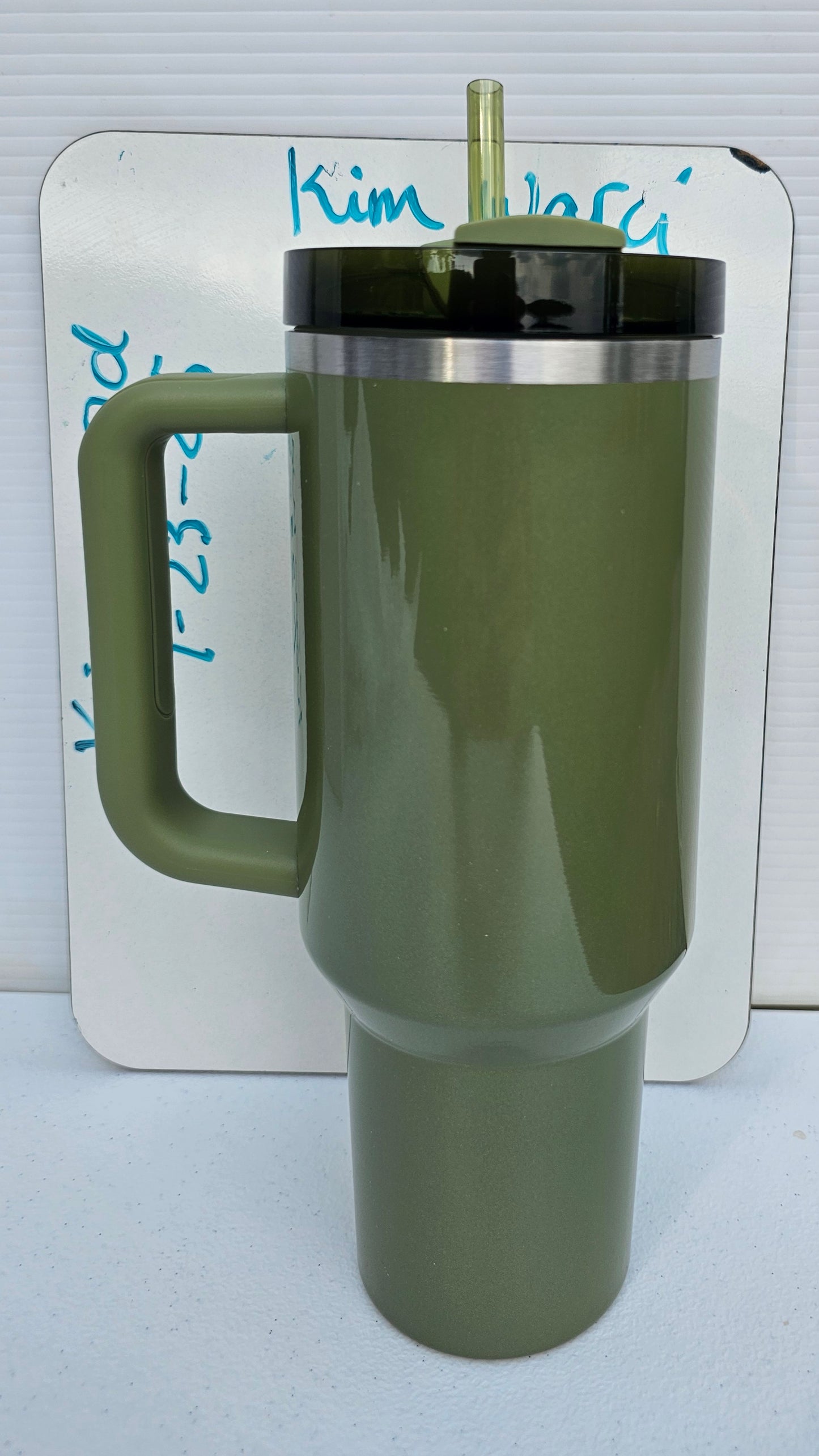 Starbucks Stanley 40oz Tumbler | Olive Green Pearl