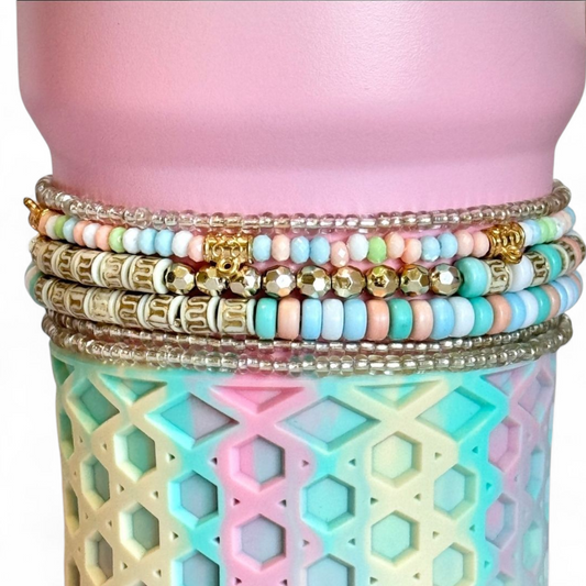 Alpaca Tumbler Bracelet Stack -fits 30-40oz