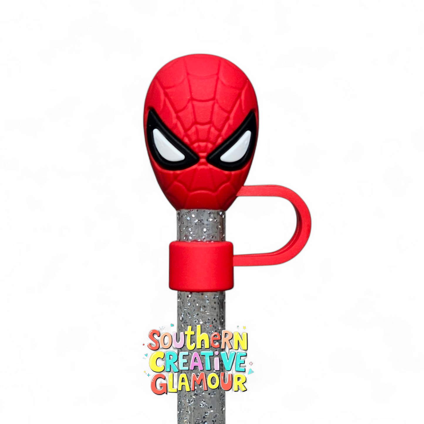 Spidey Man 10mm Straw Toppers