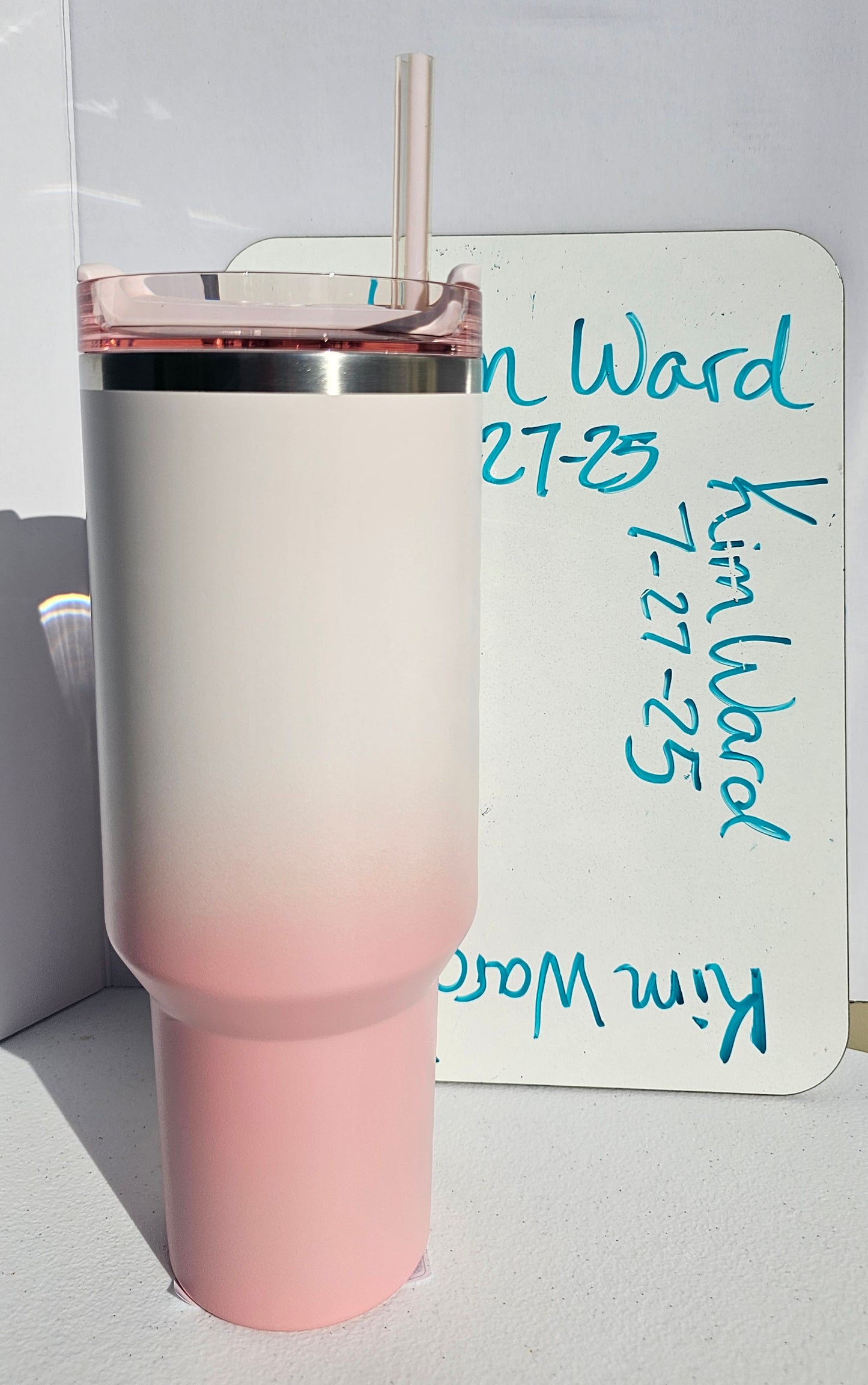 Starbucks Korea Stanley 2024 SS Quencher Tumbler 40oz | Pink