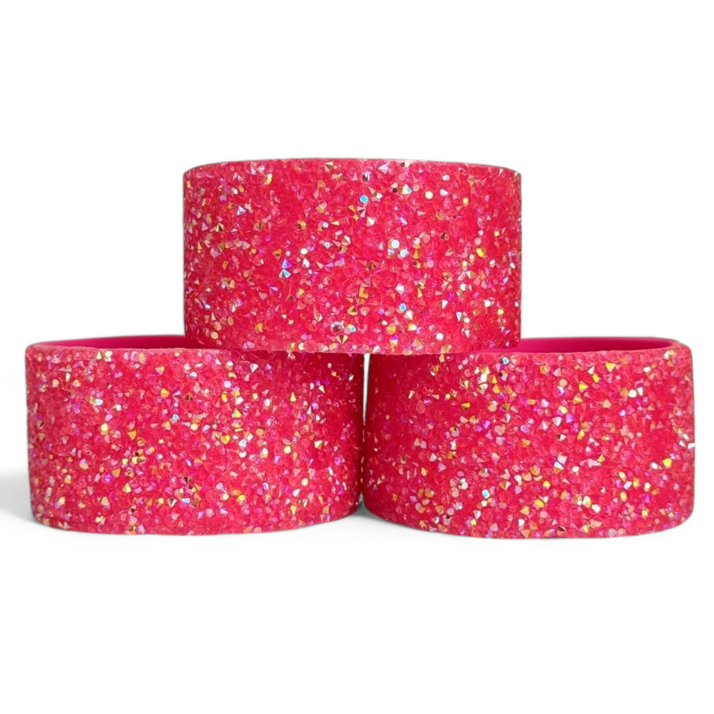Pink Parade Druzy BLING Tumbler Boot -fits 40oz New!