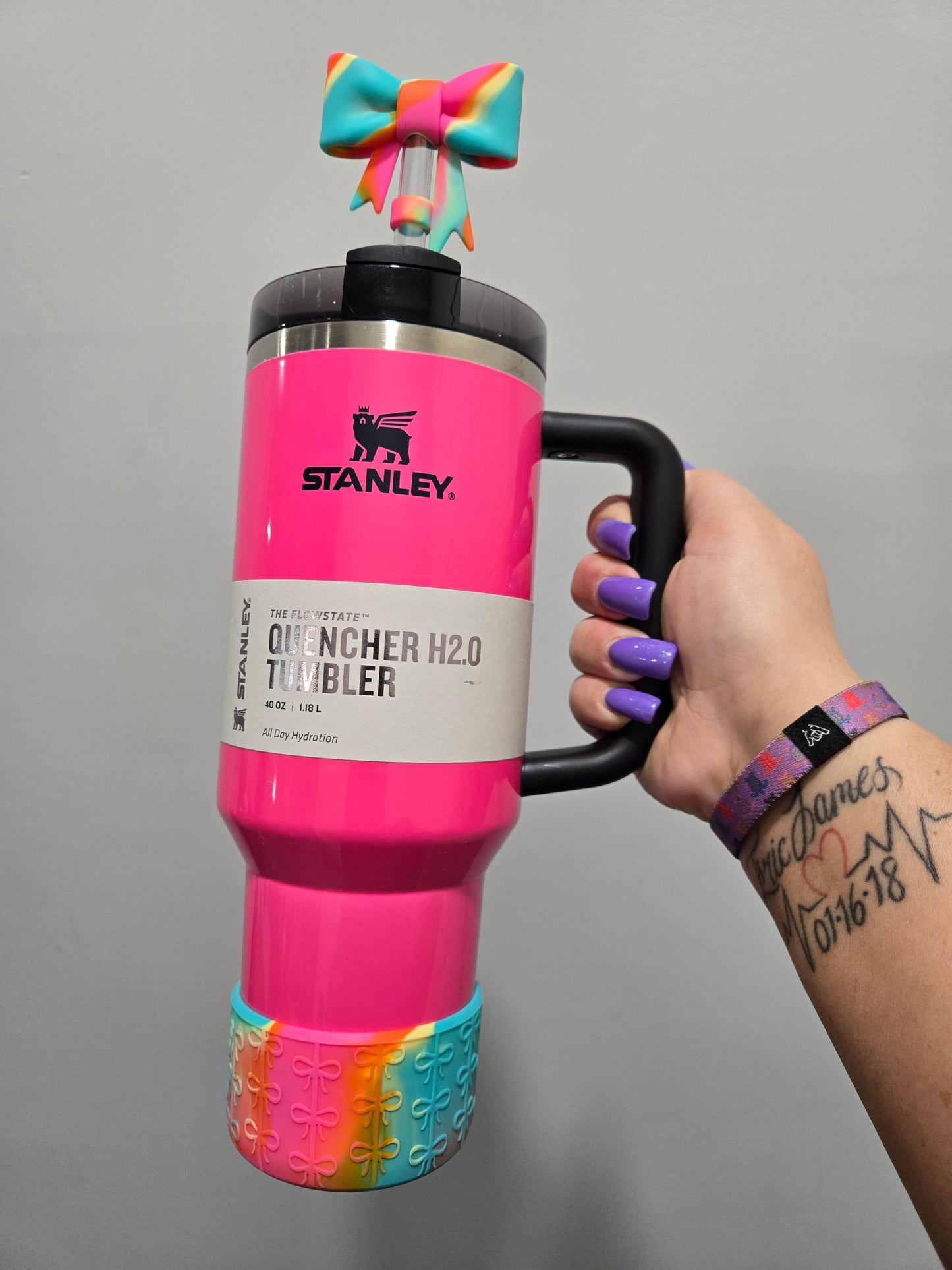 Neon Mix Coquette Boot Bumper Sleeve