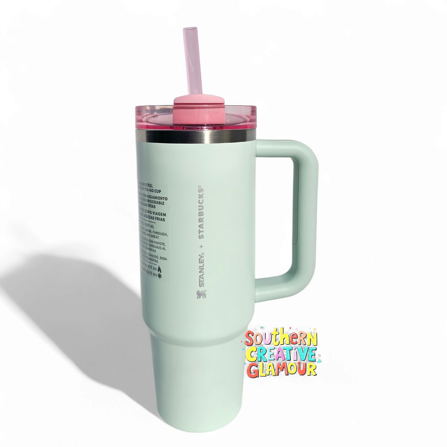 Mexico Stanley Starbucks 30oz Quencher | Mint & Pink