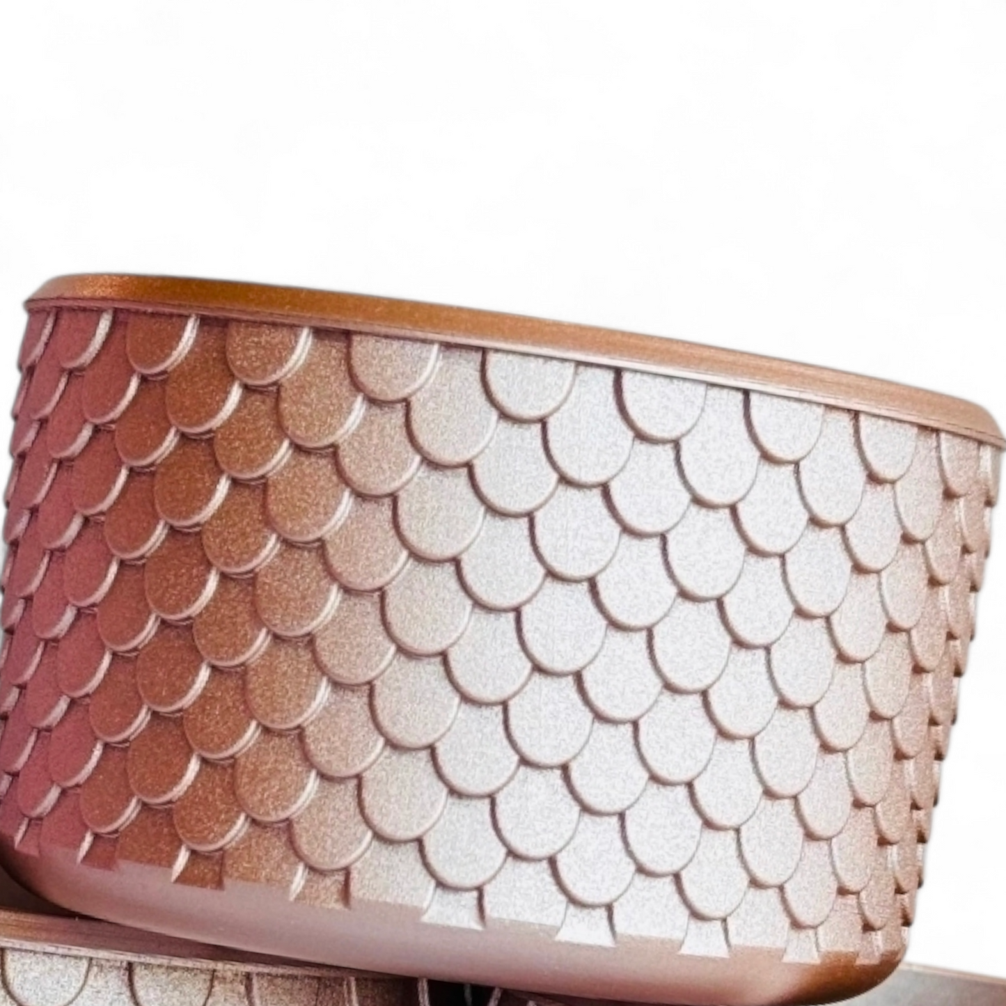 Rose Gold Shimmer Silicone Tumbler Boot | Cup Sleeve Protector