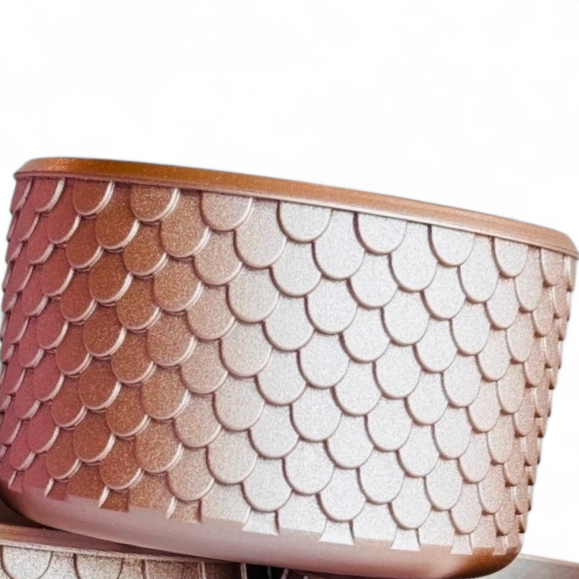 Rose Gold Shimmer Silicone Tumbler Boot | Cup Sleeve Protector