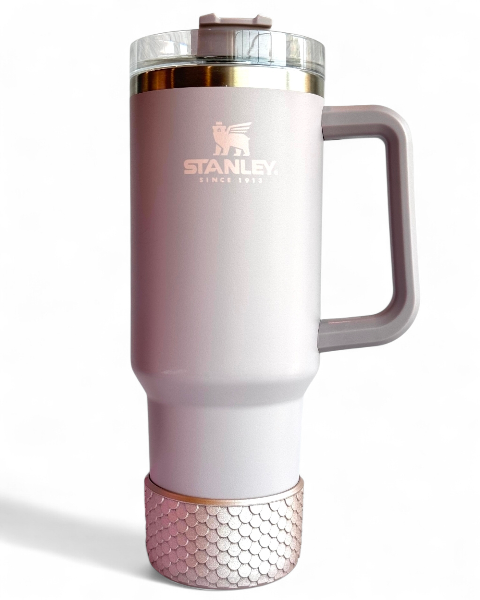 Rose Gold Shimmer Silicone Tumbler Boot | Cup Sleeve Protector