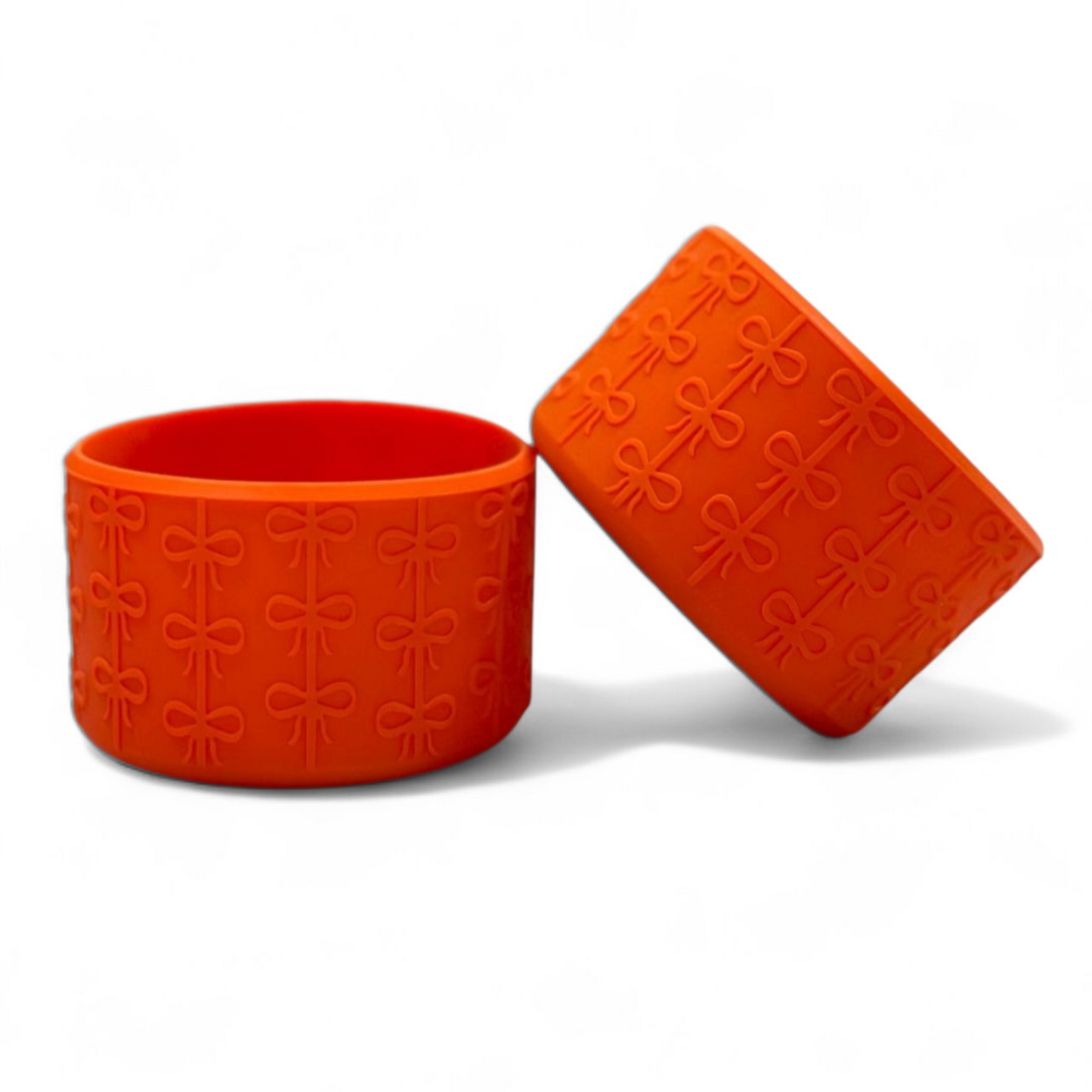 Bows Silicone Tumbler Boot - Rose Petal 