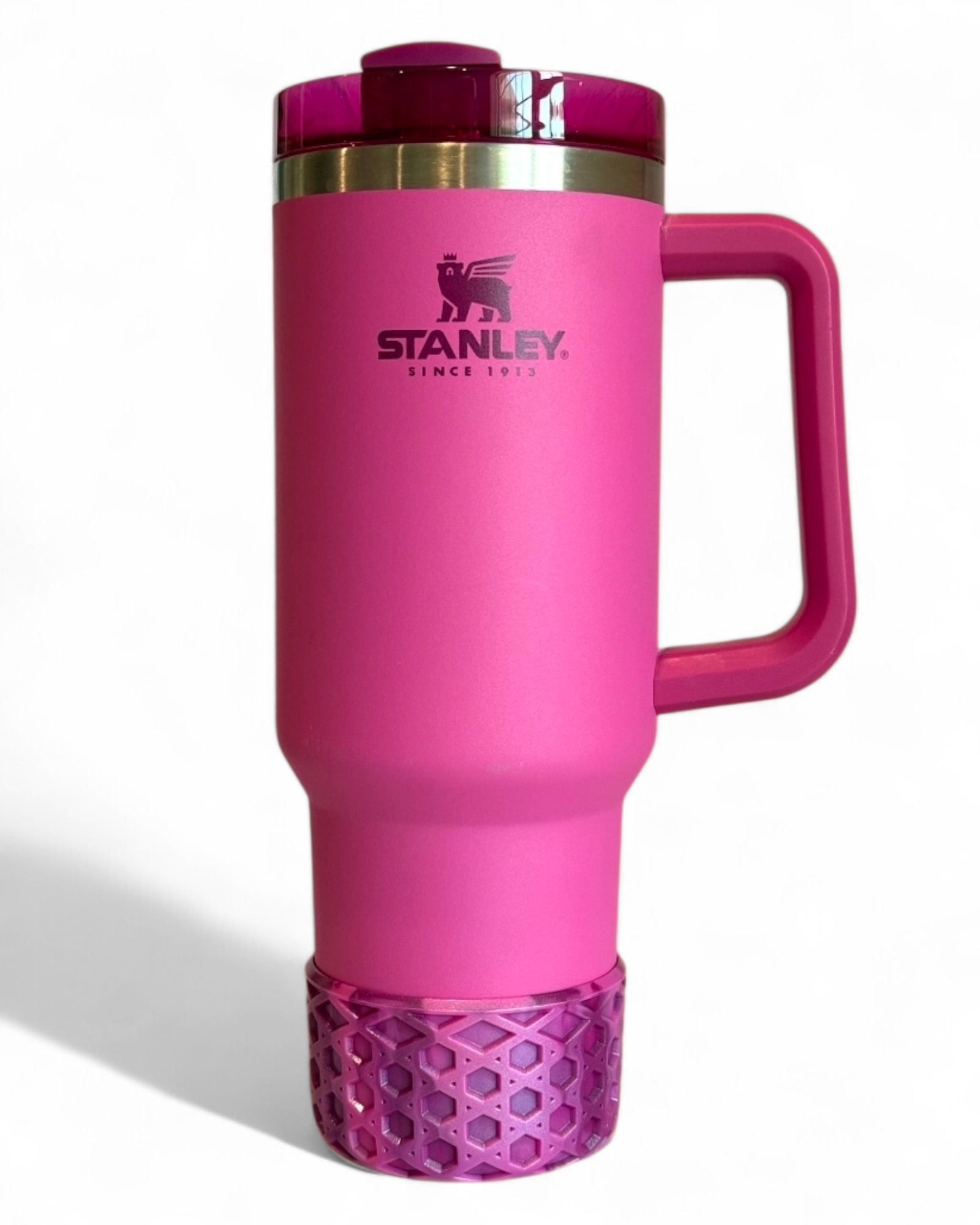 Pink Azalea Shimmer Remix Waffle Silicone Tumbler Boot | Fits 20-40oz Tumblers 