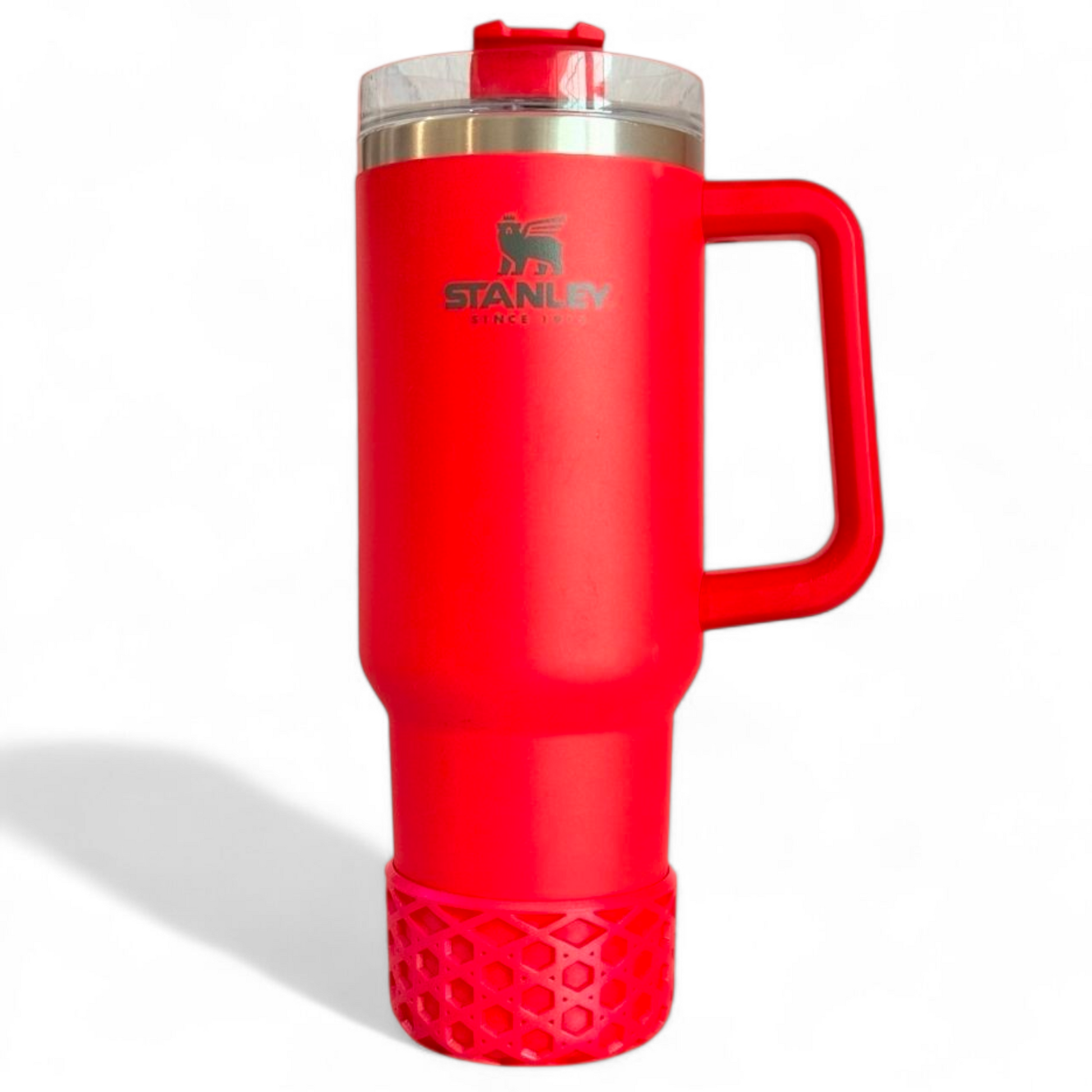 Flame Waffle Silicone Tumbler Boot