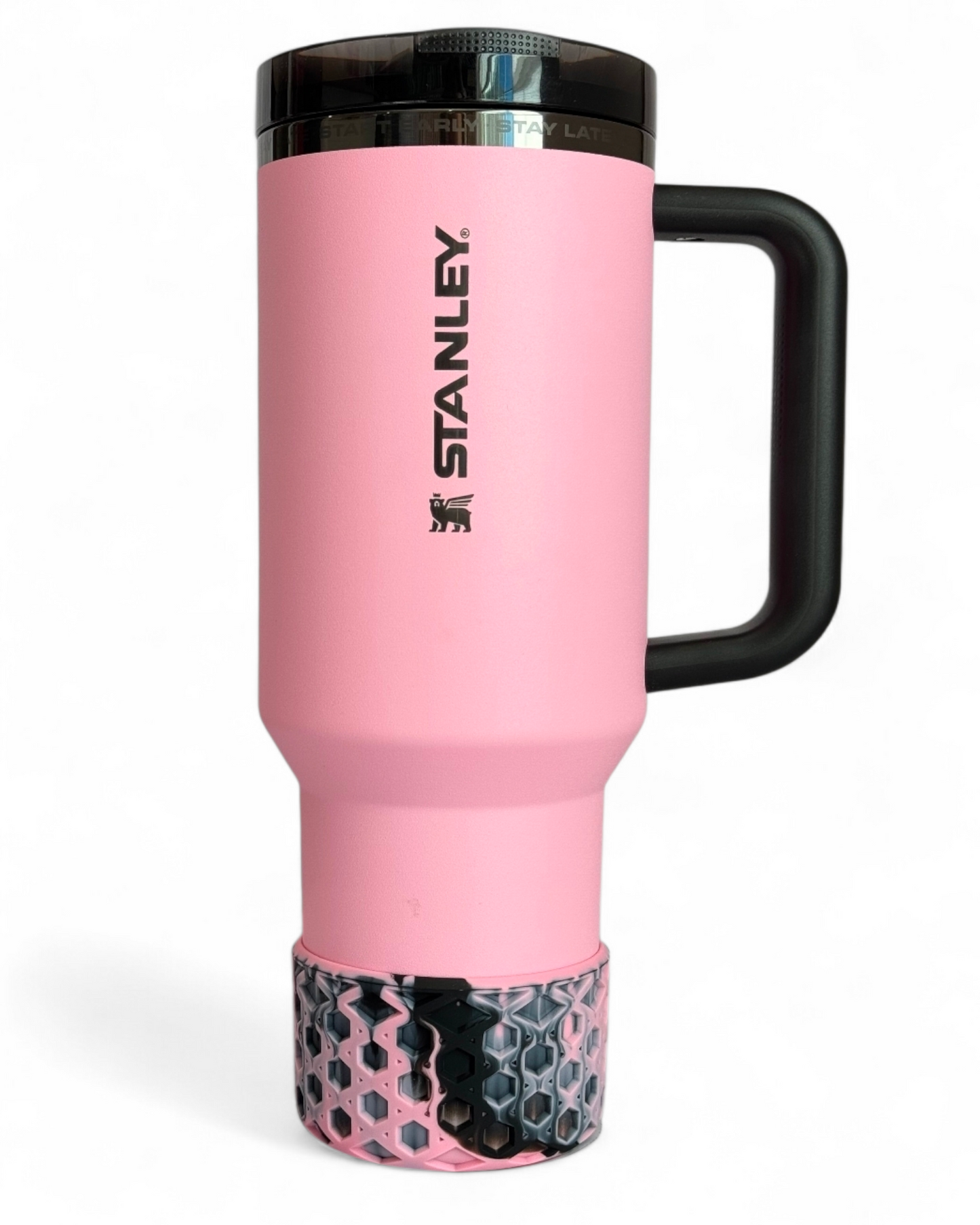 Messi Pink Remix Waffle Silicone Tumbler Boot | Fits 20-40oz Tumblers 