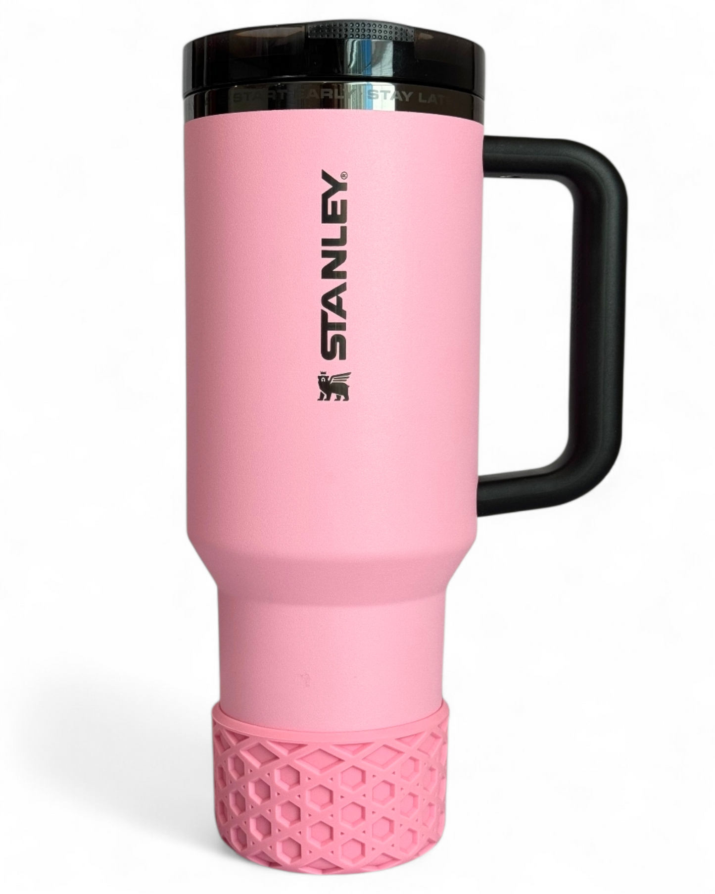 Messi Pink Waffle Silicone Tumbler Boot | Fits 20-40oz Tumblers 