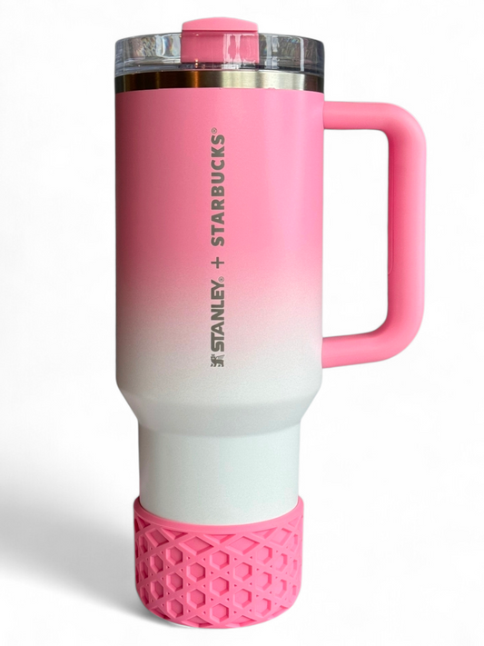 Sweet Pink Silicone Tumbler Boot | Fits 20-40oz Tumblers 