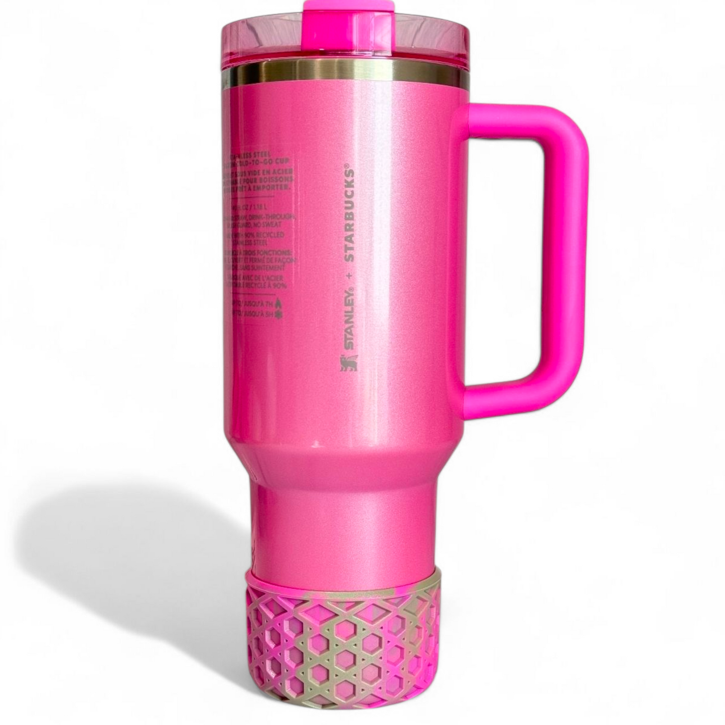 WINTER PINK REMIX WAFFLE Silicone Tumbler Boot