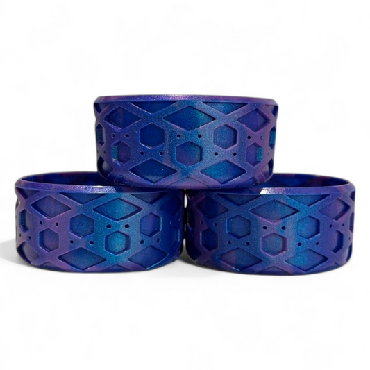Star Shine 2.75" Shorty Waffle Silicone Tumbler Boot | Fits 14oz-40oz Tumblers 