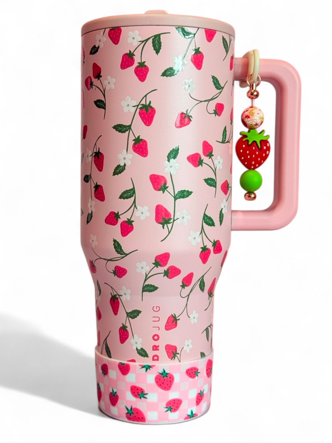 Strawberry Days Silicone Tumbler Boot | Fits 20-40oz Tumblers 