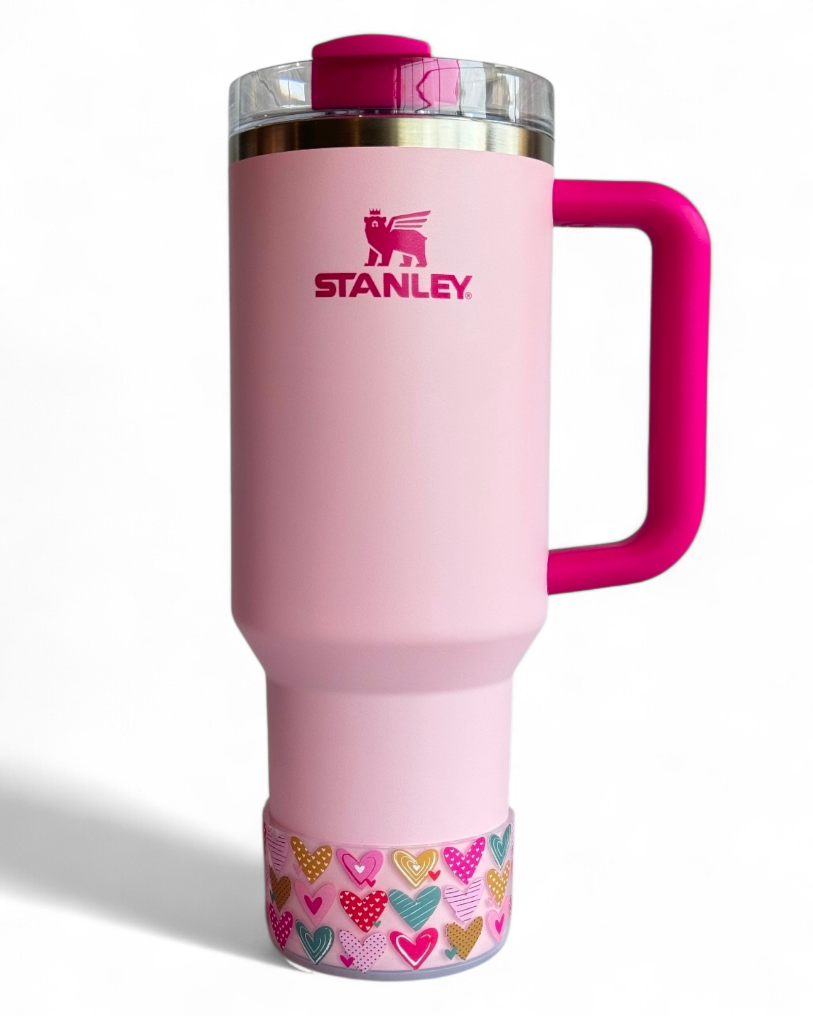 Hearts Silicone Tumbler Boot