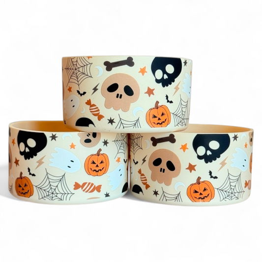 Halloween Harvest Silicone Tumbler Boot | Fits 20-40oz Tumblers 