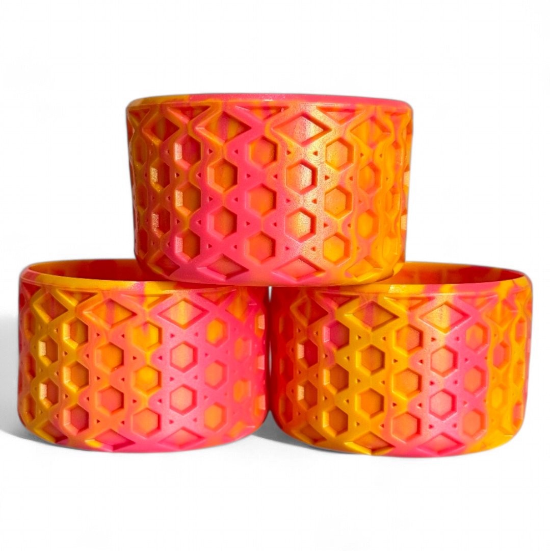 Sunrise Remix Waffle Silicone Tumbler Boot | Fits 20-40oz Tumblers 