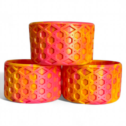 Sunrise Remix Waffle Silicone Tumbler Boot | Fits 20-40oz Tumblers 