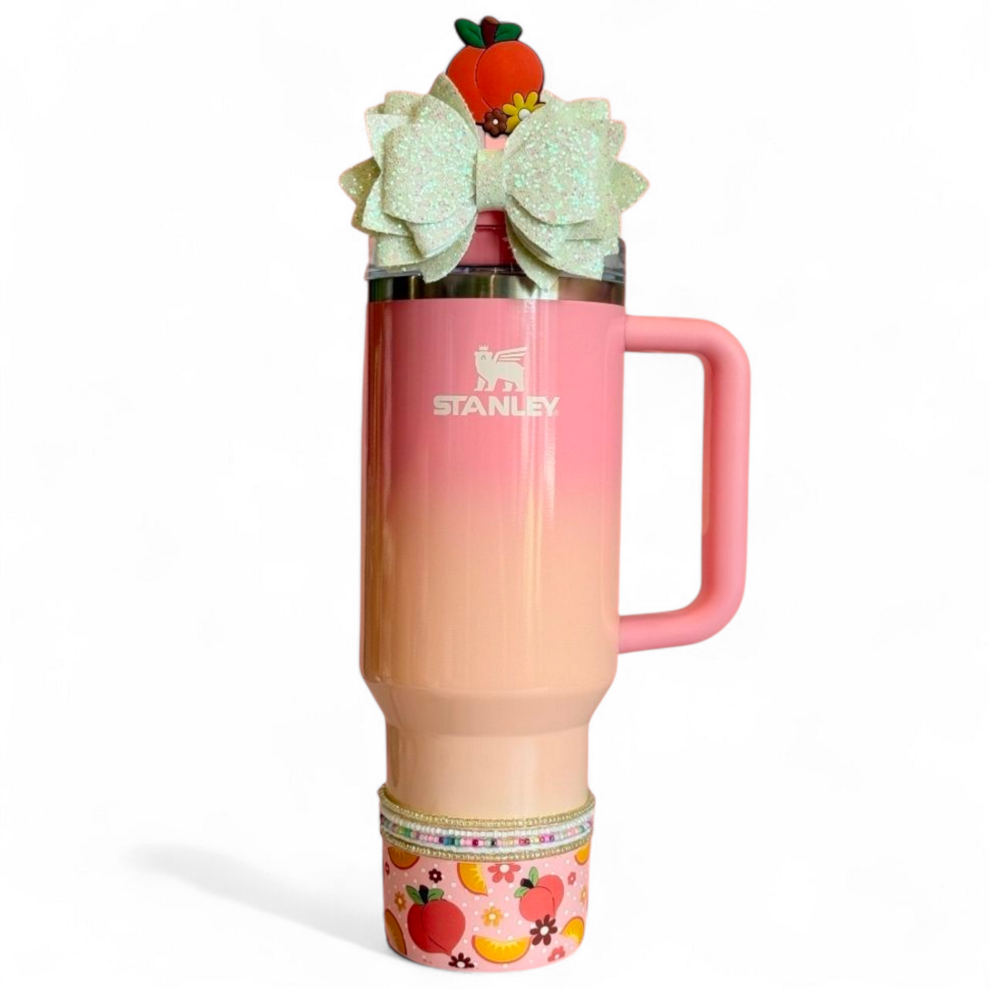 Sweet Peach Silicone Tumbler Boot