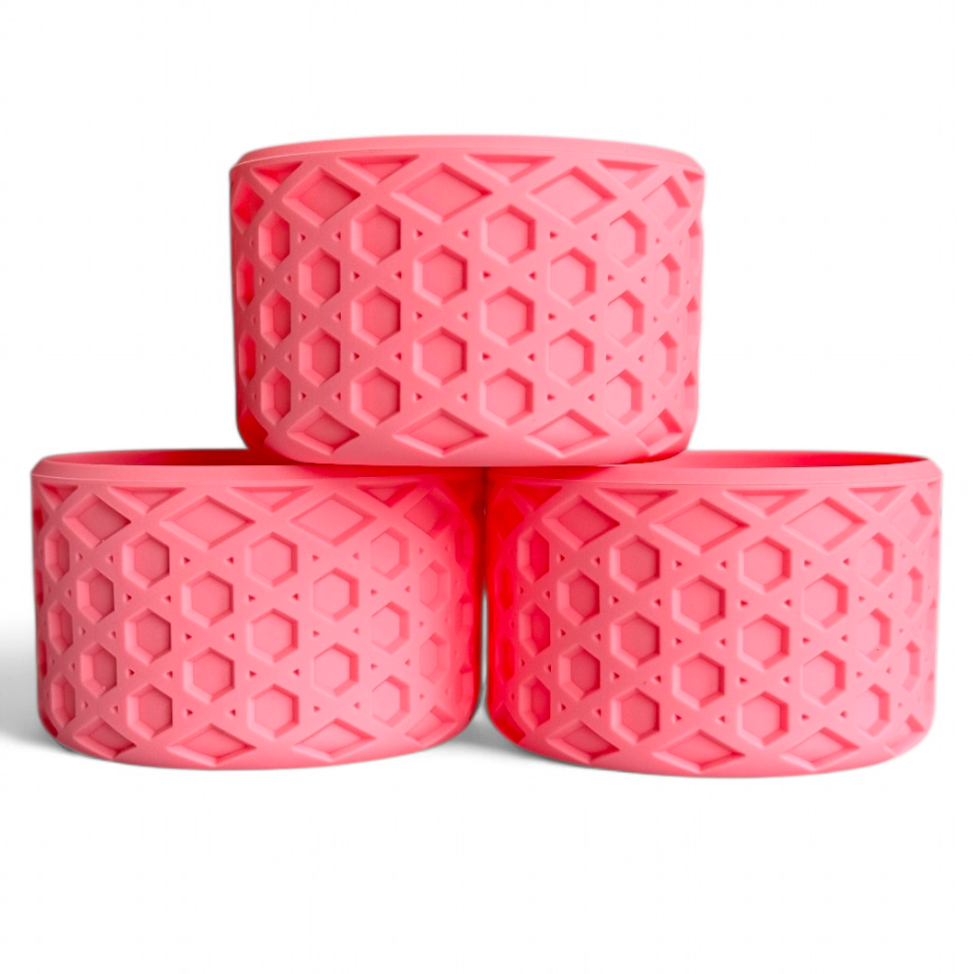 Sweet Pink Silicone Tumbler Boot | Fits 20-40oz Tumblers 