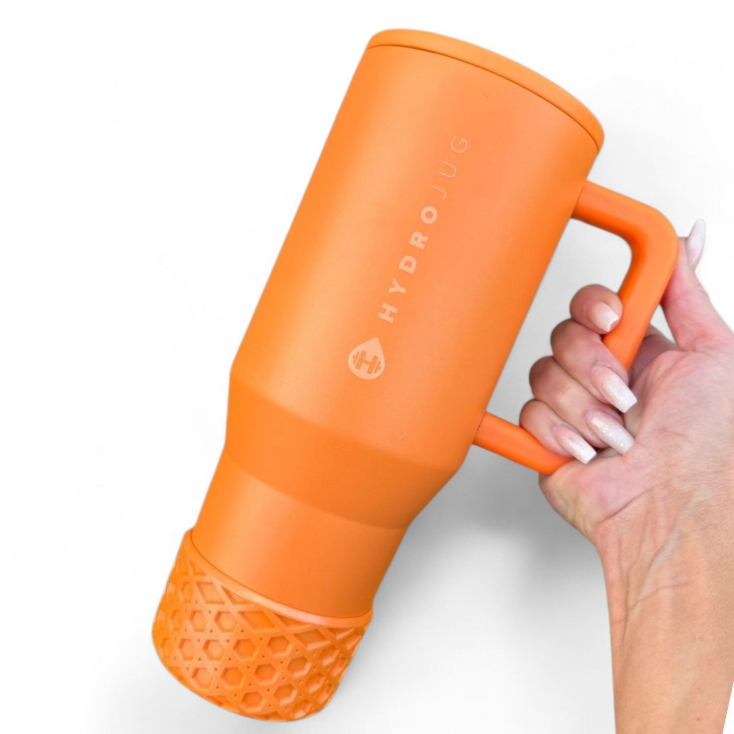 Tangerine WAFFLE Tumbler Boot -fits 20-40oz on Hydrojug 