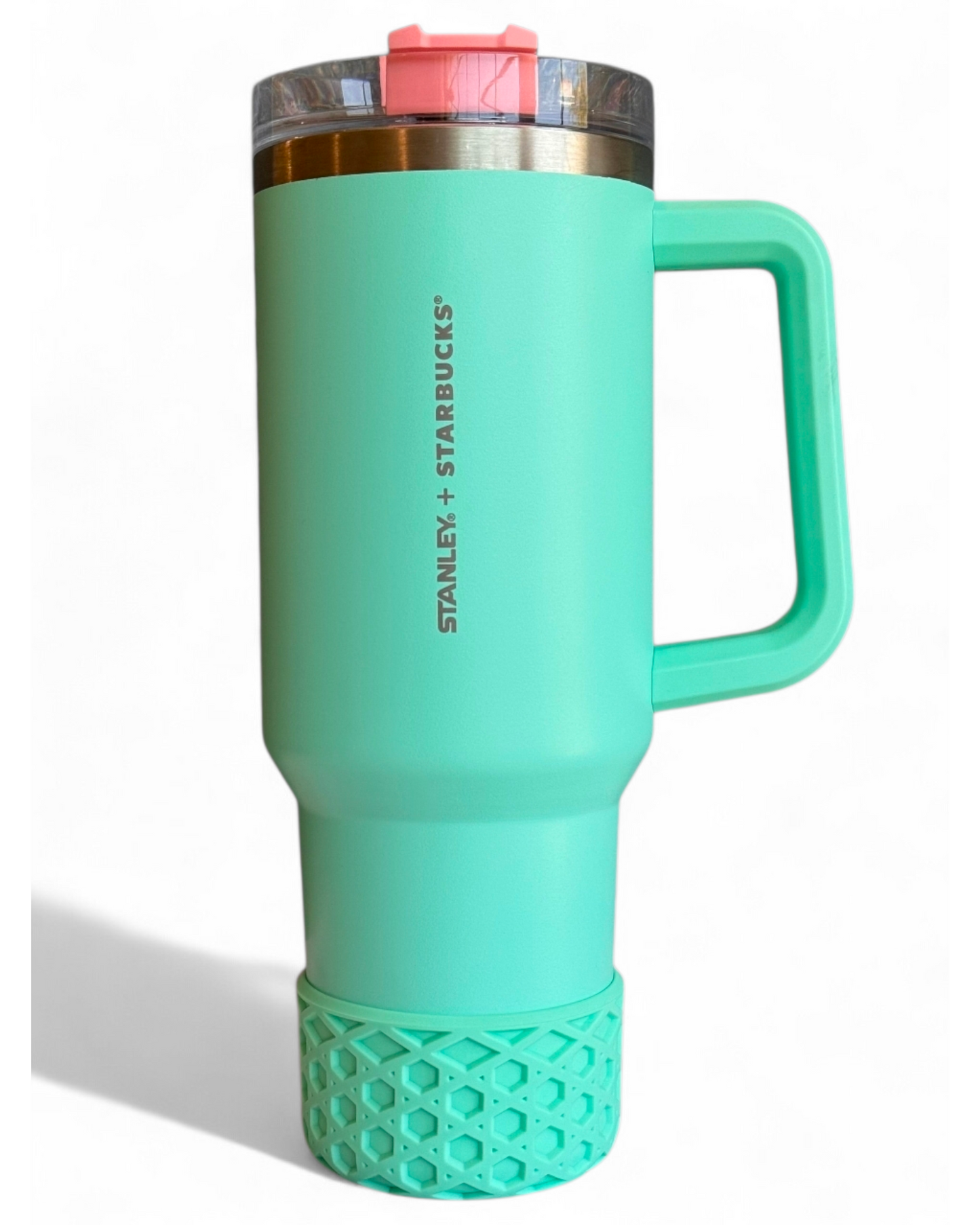 Thailand Teal Waffle Silicone Tumbler Boot | Fits 20-40oz Tumblers 
