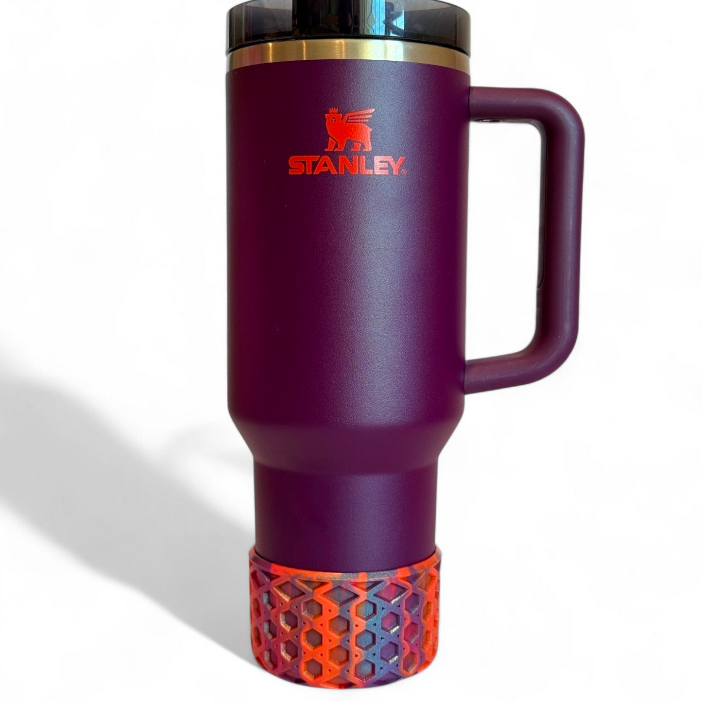 Tiger Plum Remix Waffle Silicone Tumbler Boot