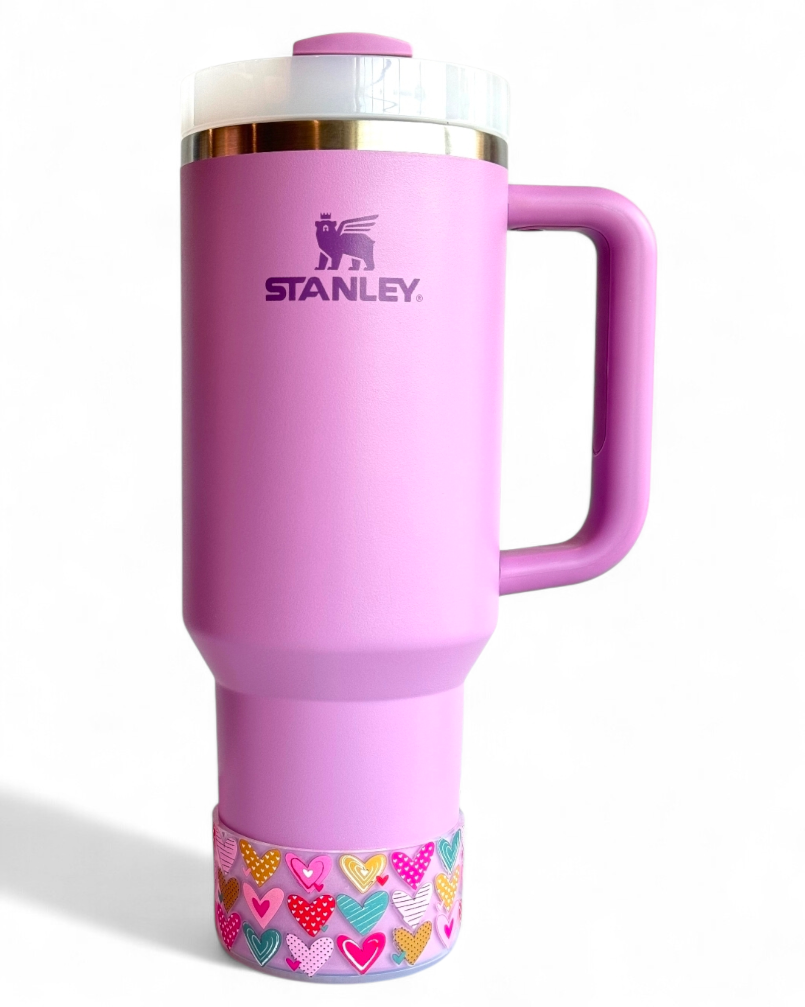 Hearts Silicone Tumbler Boot