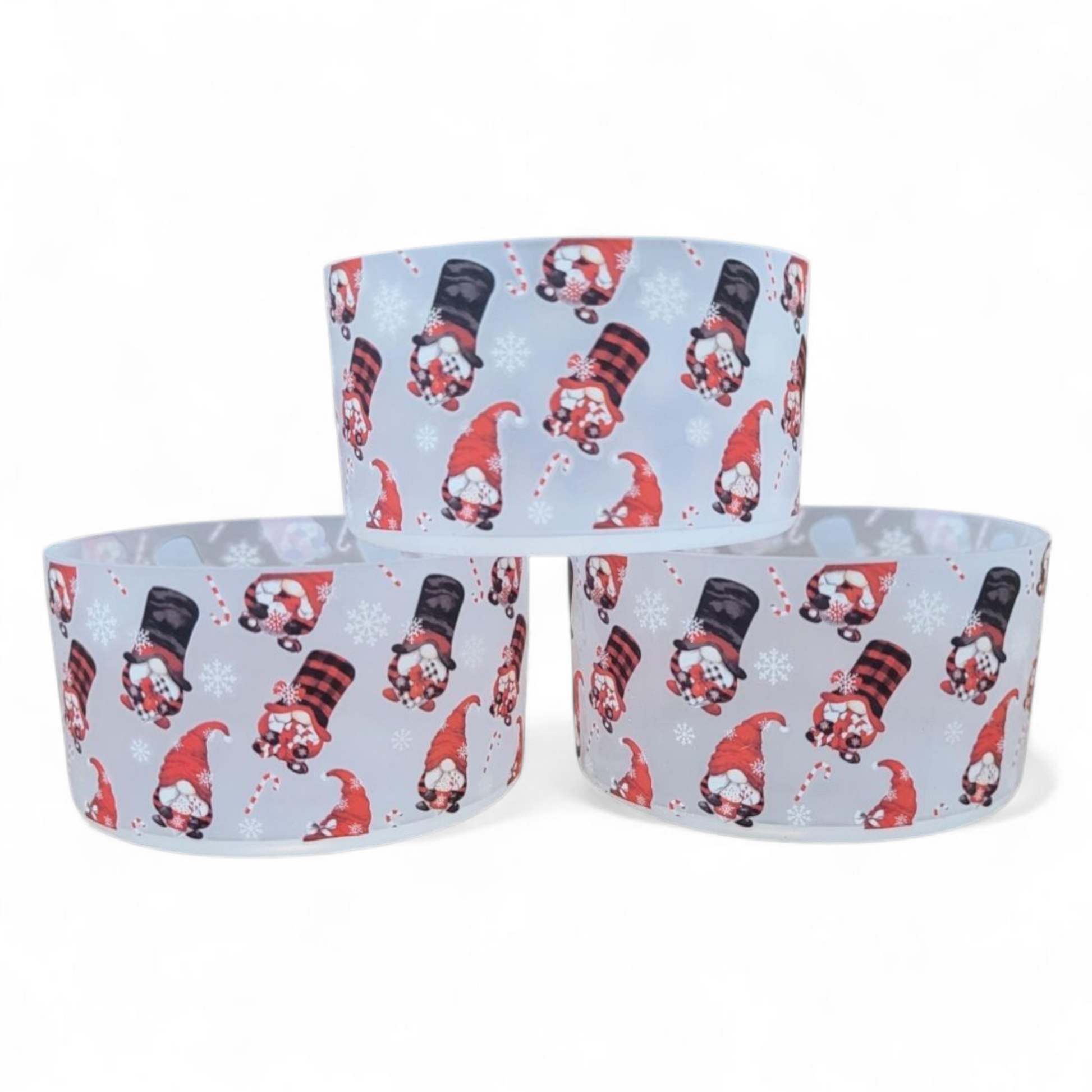 Winter Gnomes Semi Clear Silicone Boot Bumper Sleeve